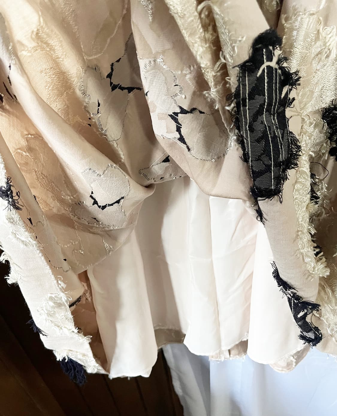 FREY I.D jacquard fringe midi skirt 상품이미지10