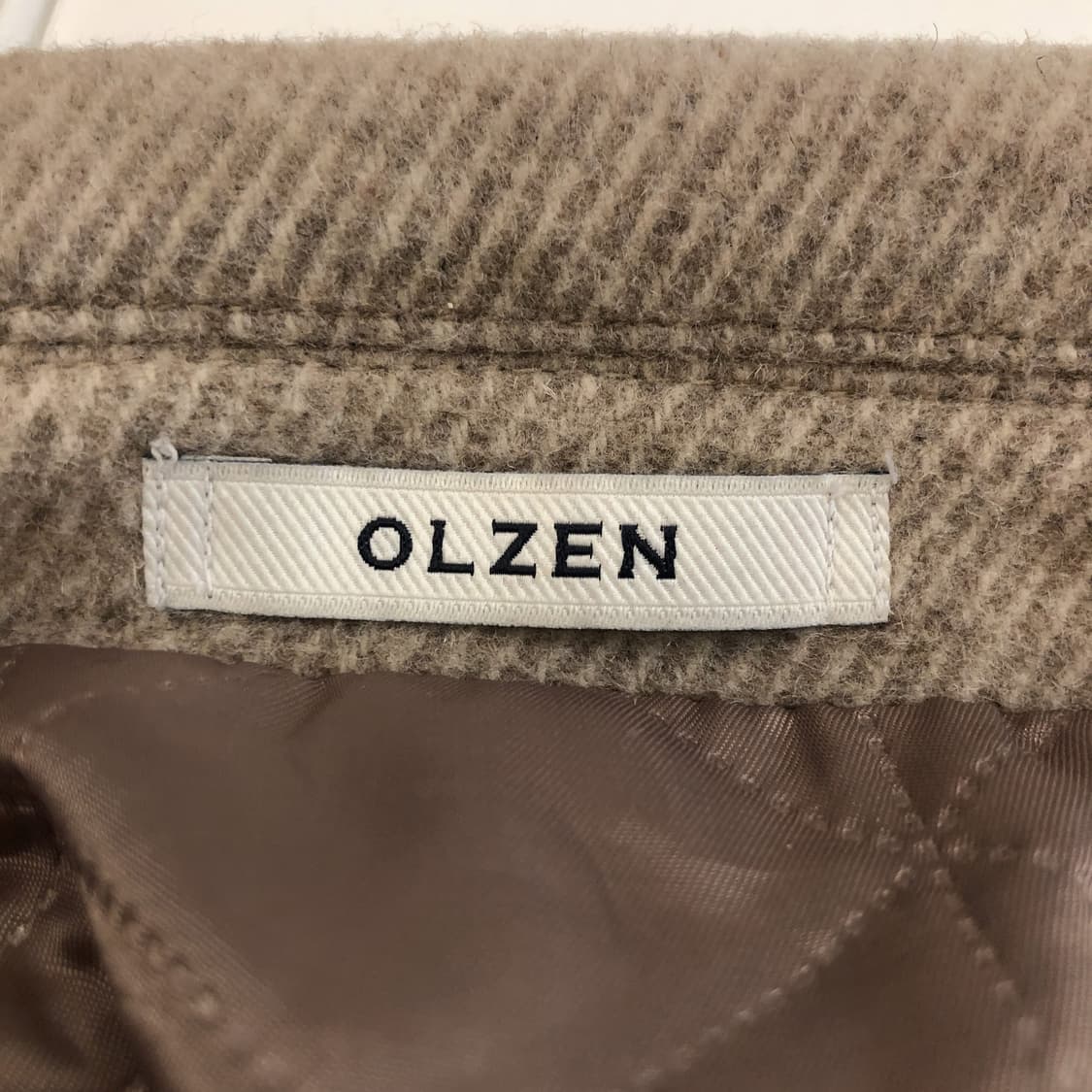 올젠 헤리티지 프레스티지 캐시미어 울코트 105  상품이미지6