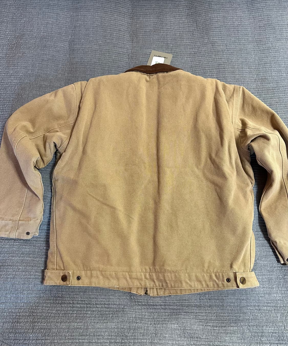 (XL) 칼하트 스투시 워크자켓 베이지 상품이미지7