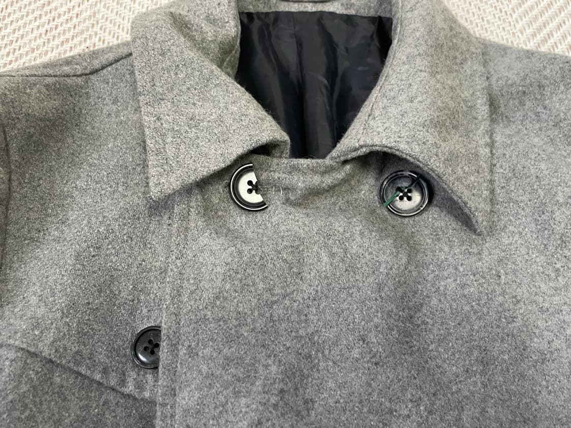 시멘틱디자인 더블 브레스티드 피코트 상품이미지3