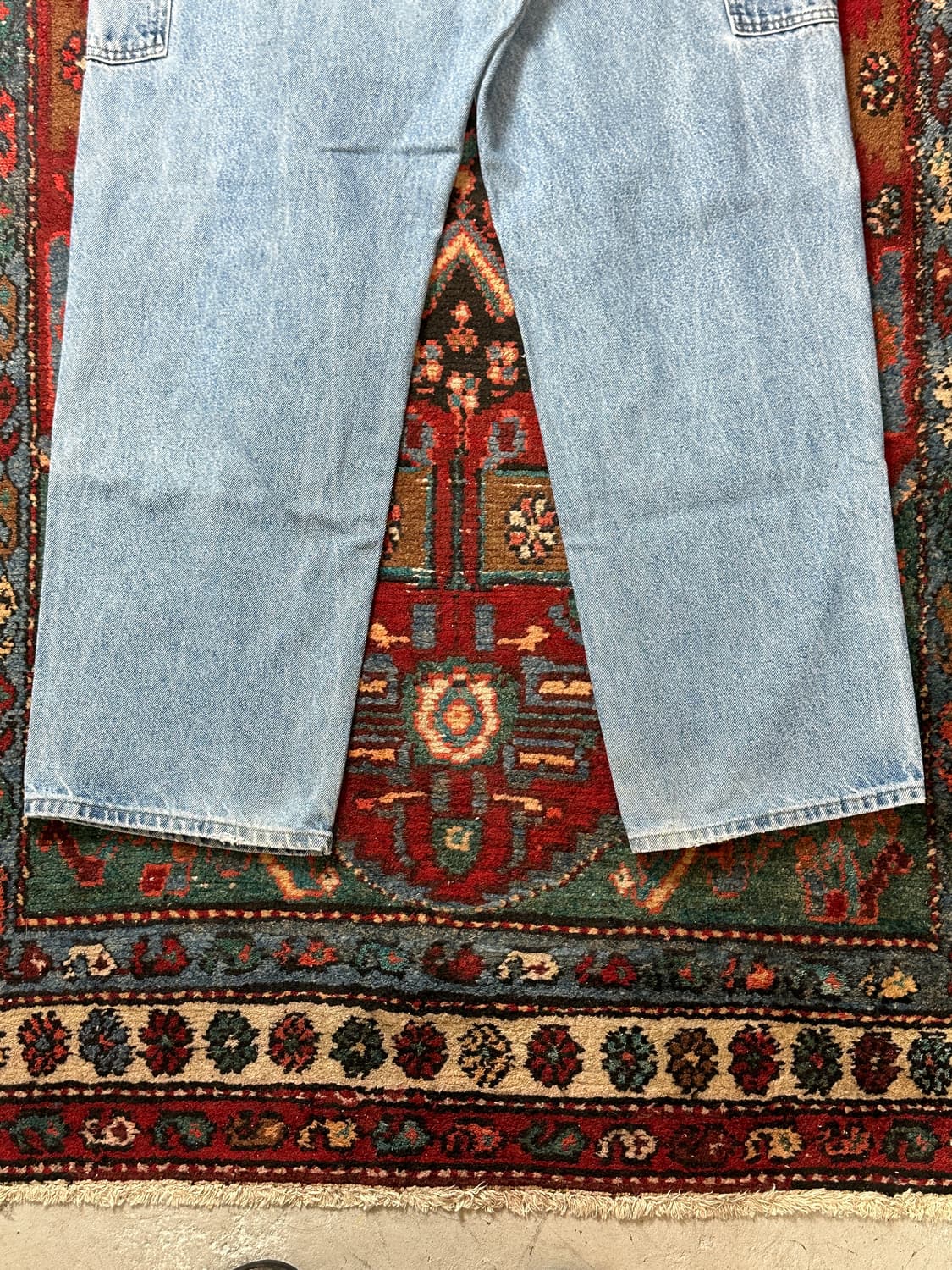 OG 칼하트 데님 더블니 팬츠 칼하트 B73 썩블니 상품이미지8