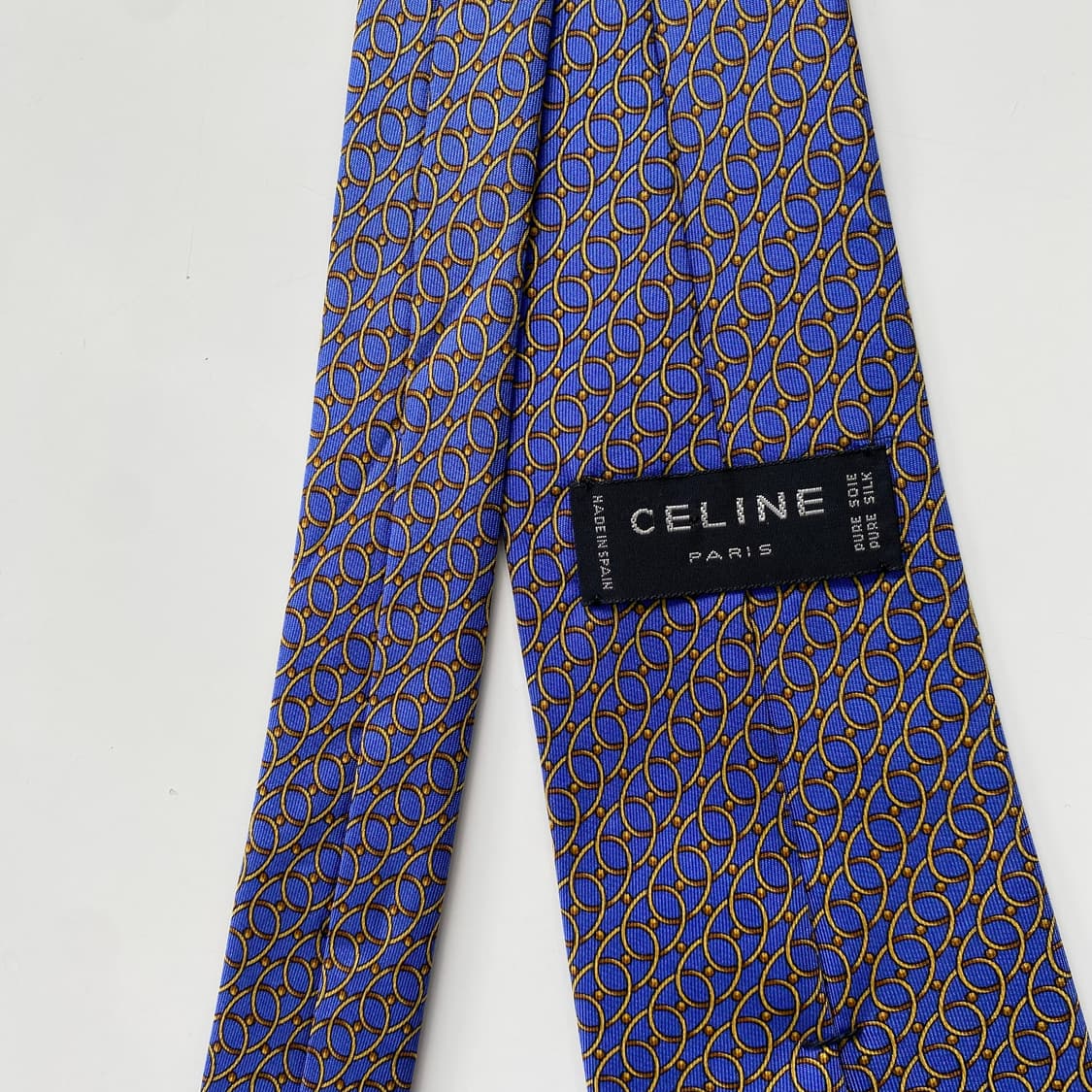 셀린느(celine) 심플로고 명품 정품 넥타이 상품이미지6