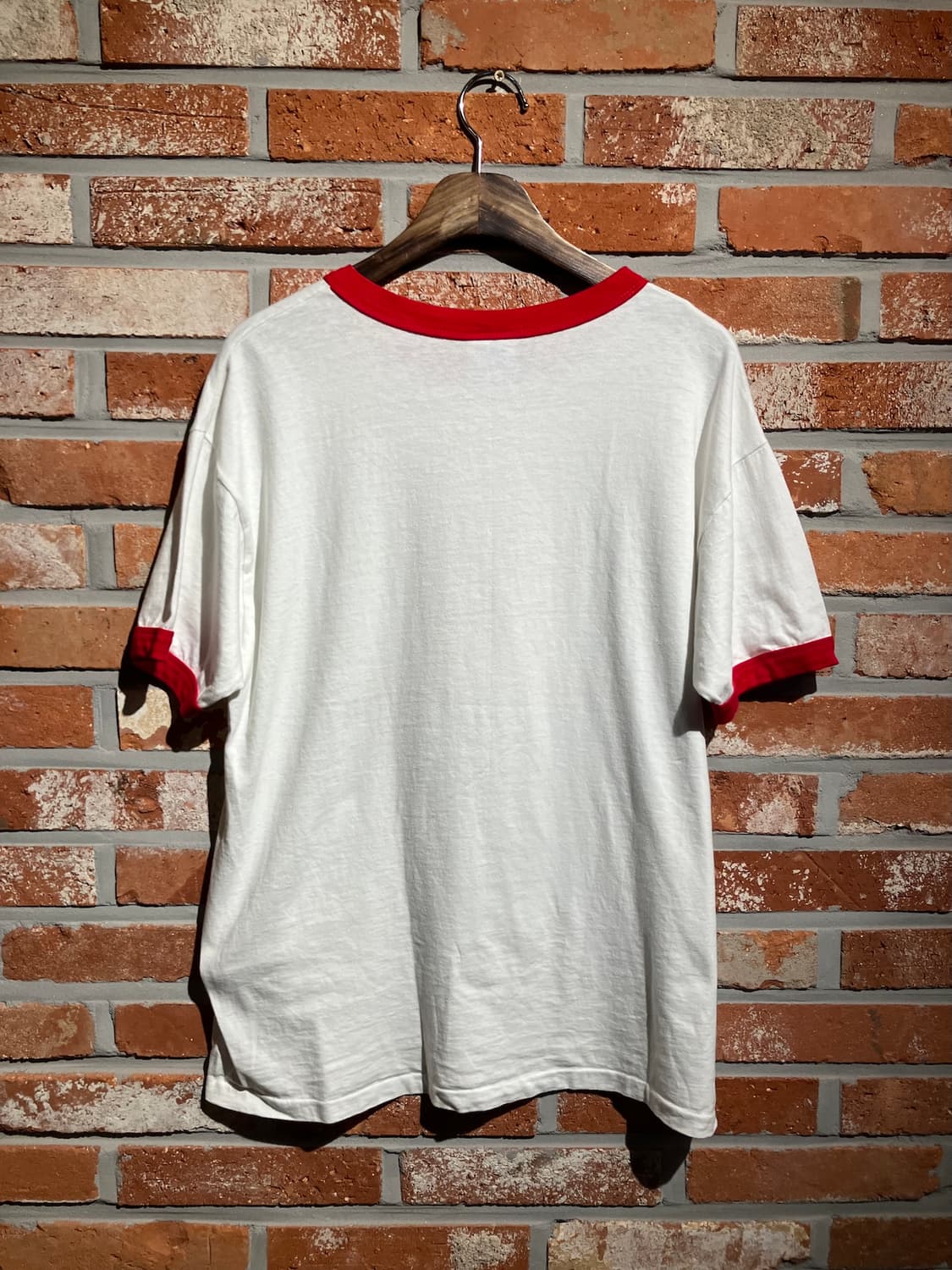 90s USA 빈티지 헤인즈 링거 티셔츠 상품이미지5