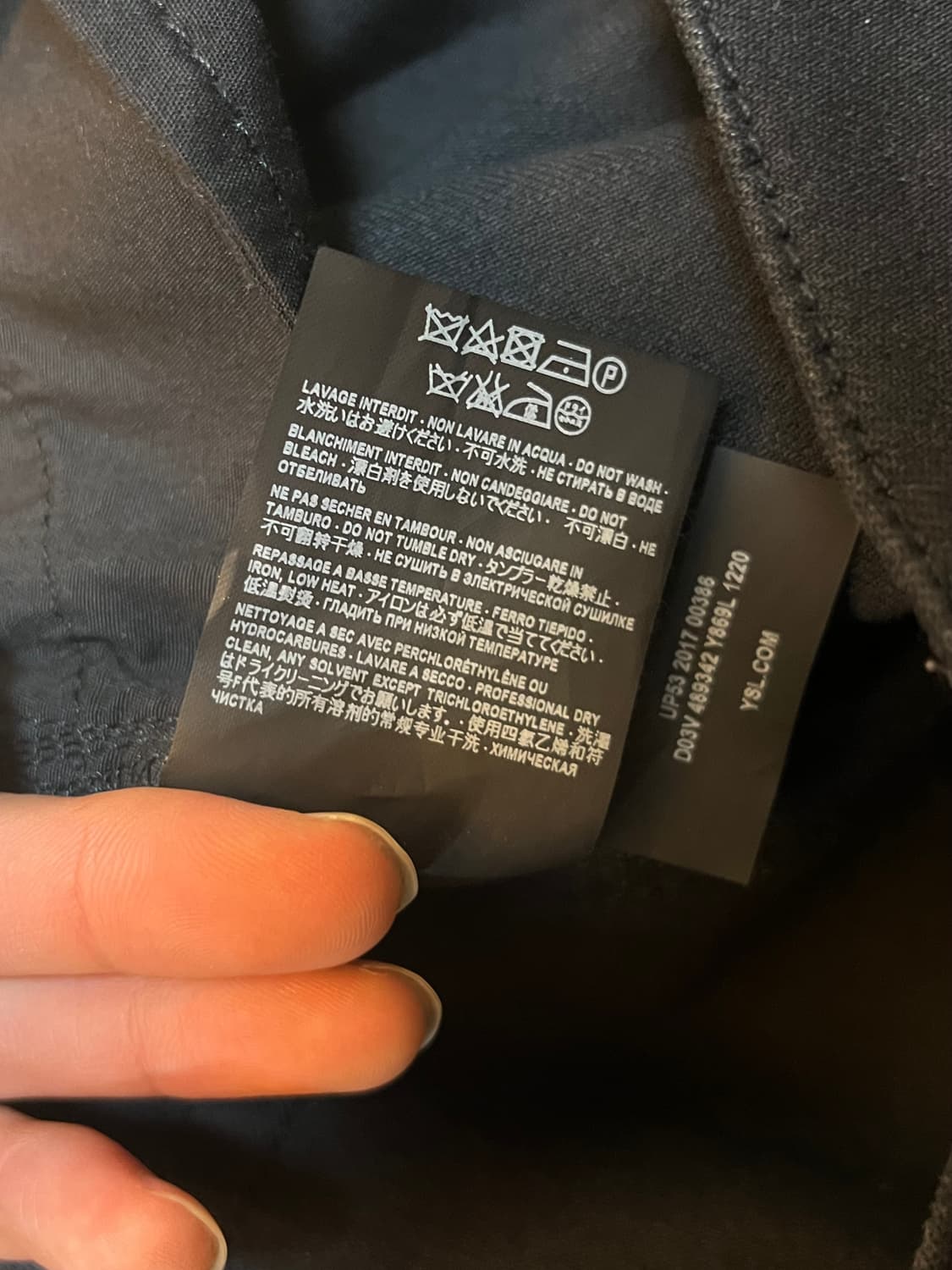 Saint Laurent 컷팅 디스 진 31 상품이미지6