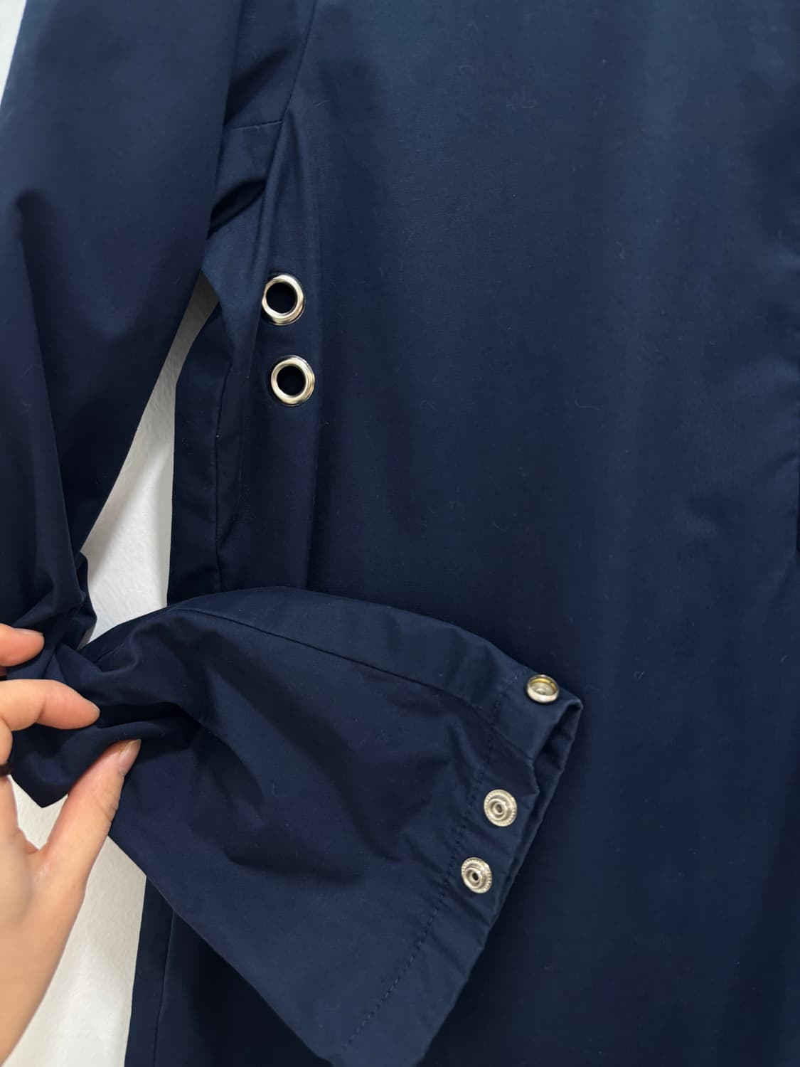 폴로 네이비 하프 아노락 후드 상품이미지10