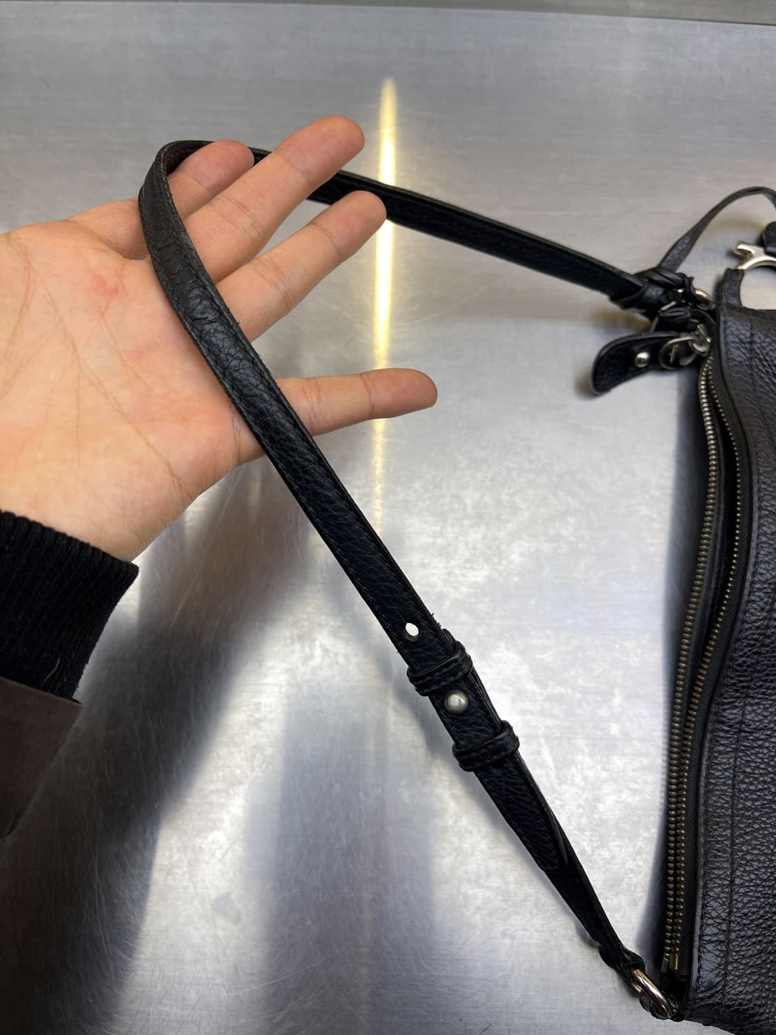 살바토레 페라가모 레더 숄더 백 상품이미지8