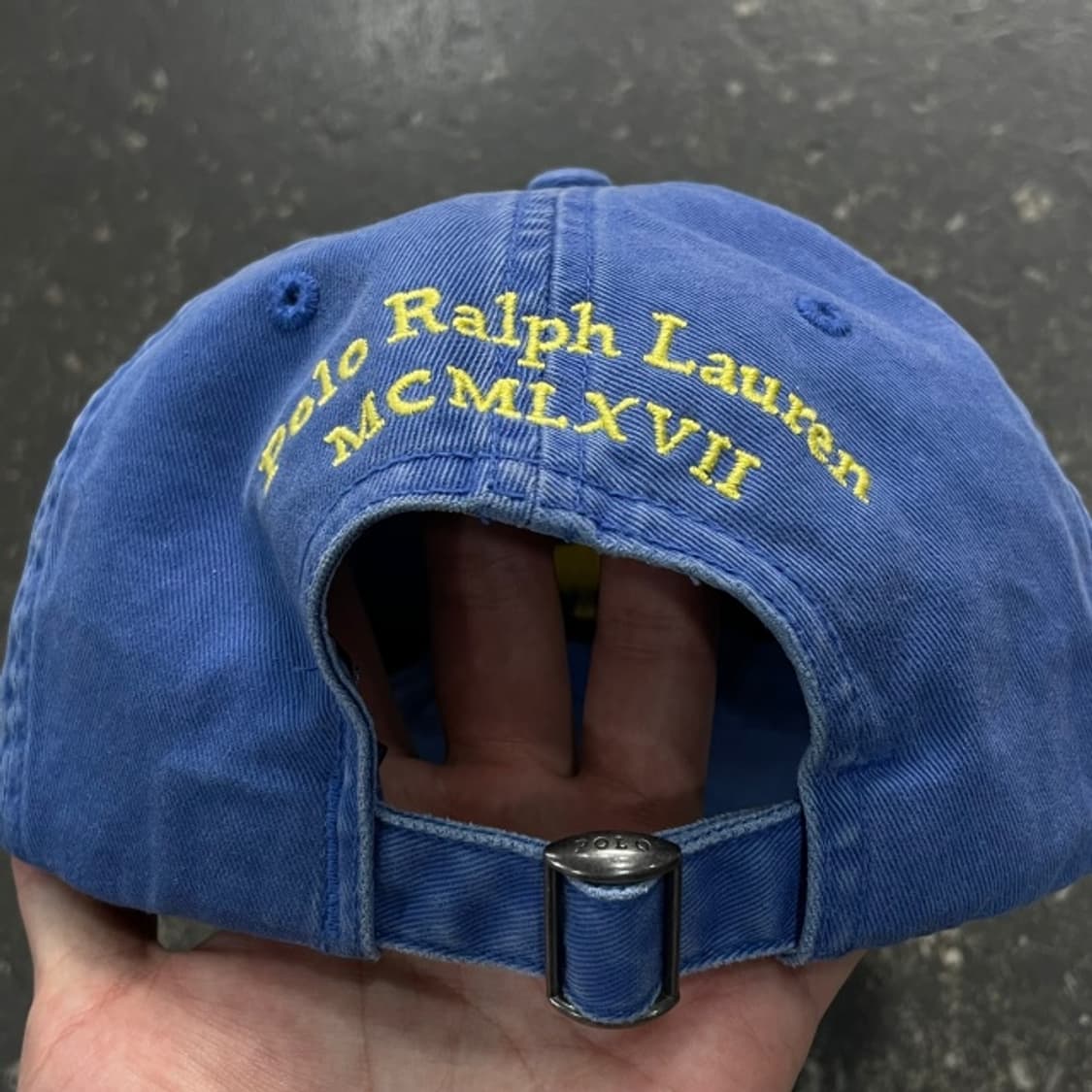 폴로 Y2K 빅포니 볼캡  상품이미지2