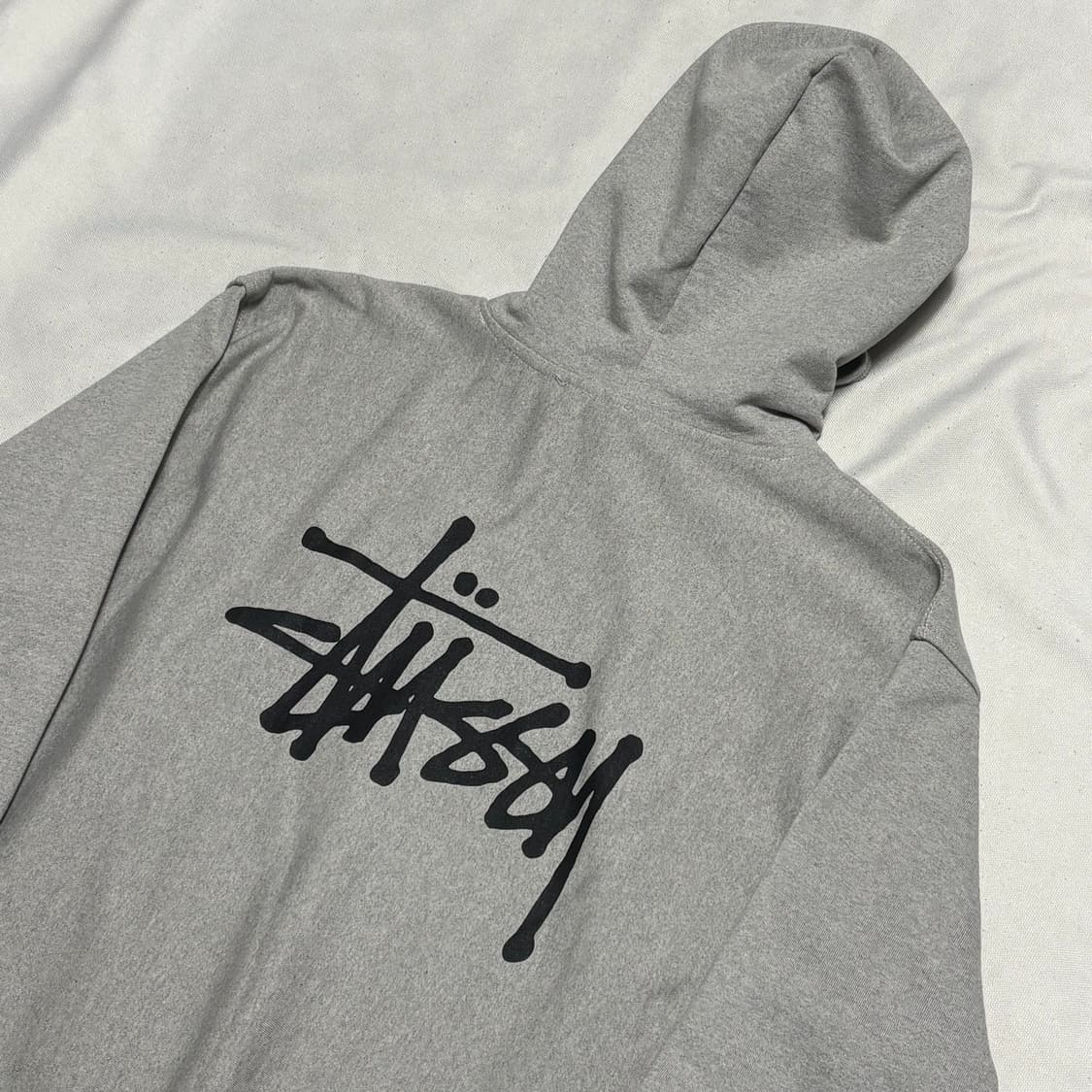 스투시 그레이 후디 상품이미지2