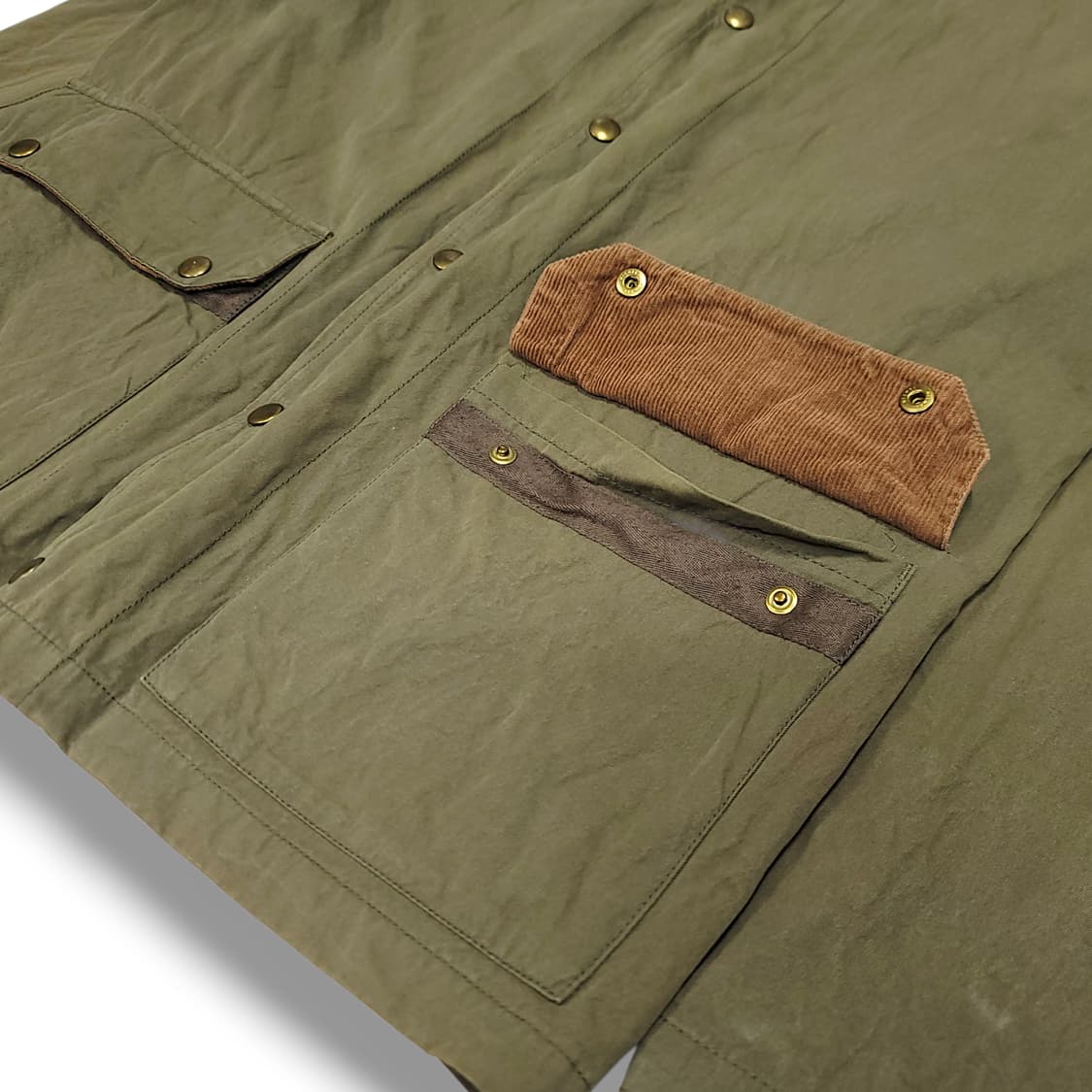 [M] 디스이즈네버댓 브라운 코듀로이 셔츠자켓 상품이미지6