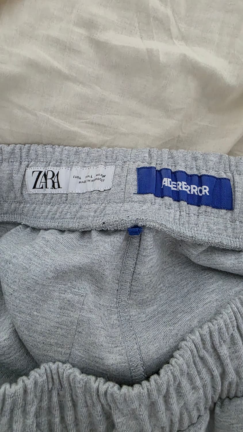 자라 x 아더에러 조거 팬츠 그레이 라지 상품이미지3
