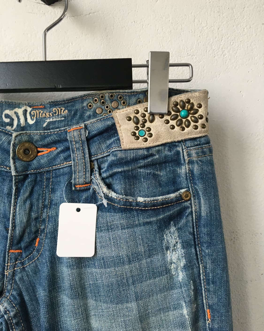 Western mood concho point denim pants 상품이미지6