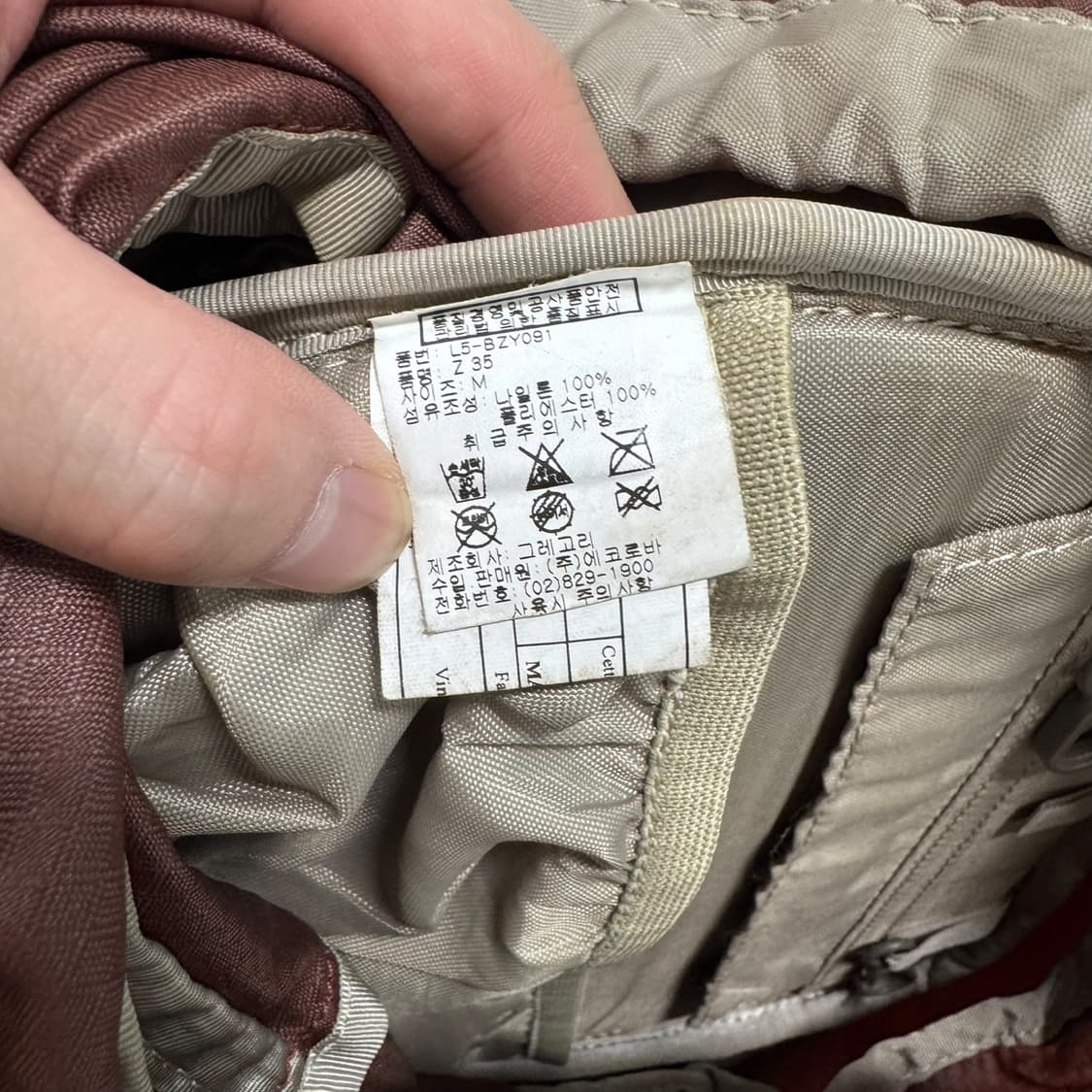 그레고리 구로고 제트스트림 z35 브라운 고프코어 백팩 상품이미지6