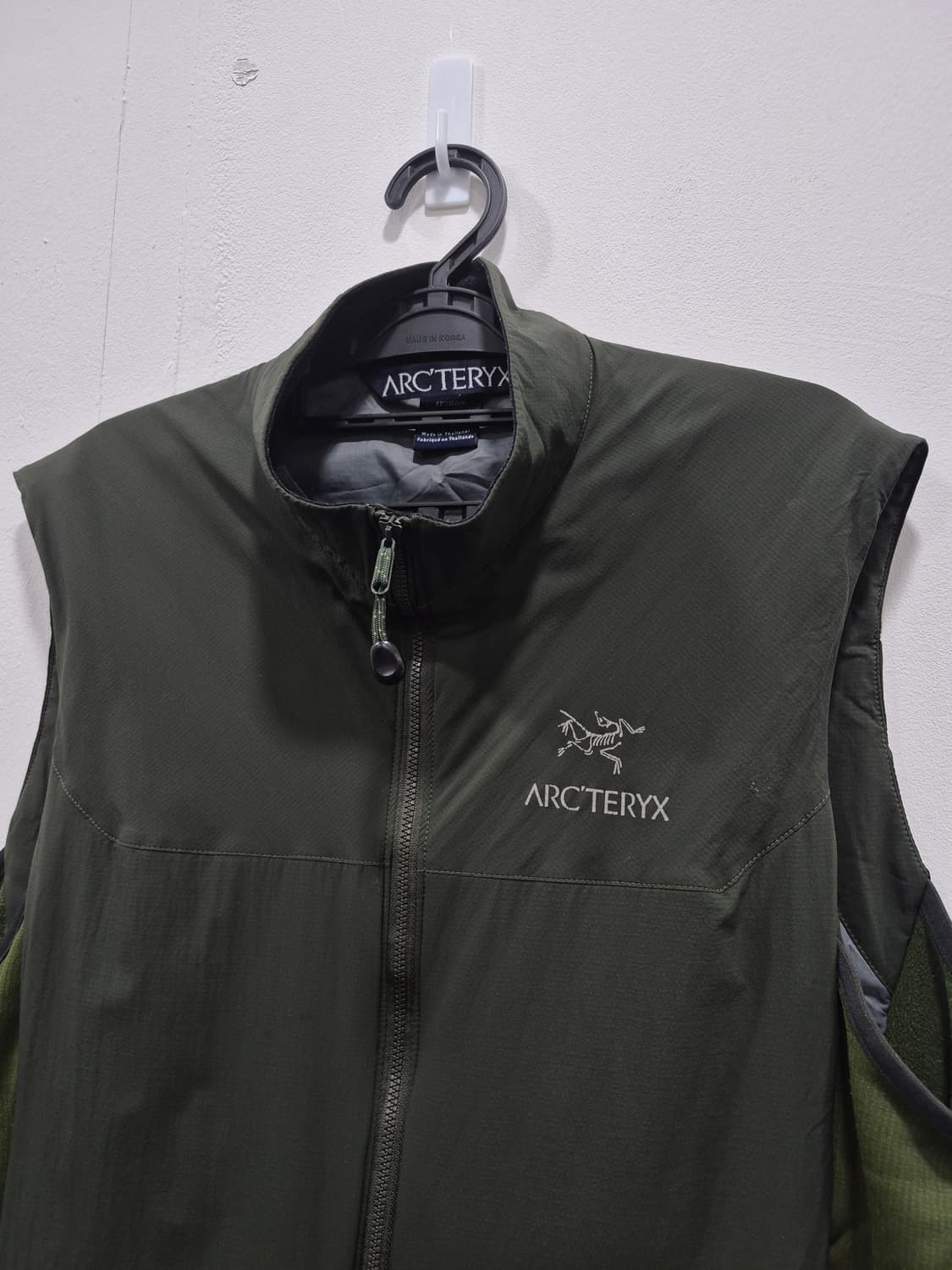 아크테릭스 아톰 그린 베스트 조끼 남성 95~100사이즈 상품이미지2