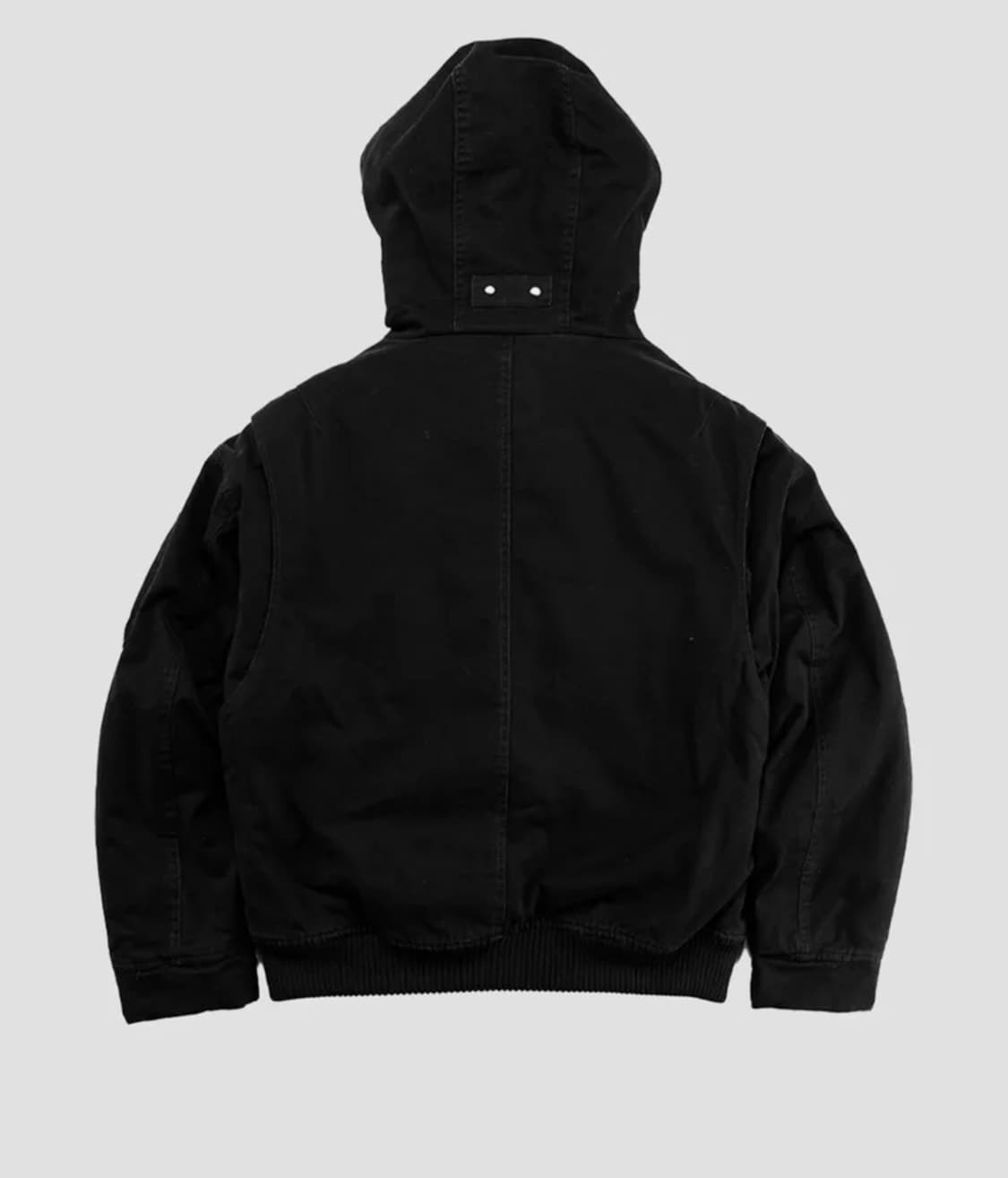 세인트페인 SP 퍼 트리밍 코튼 점퍼 블랙  상품이미지3