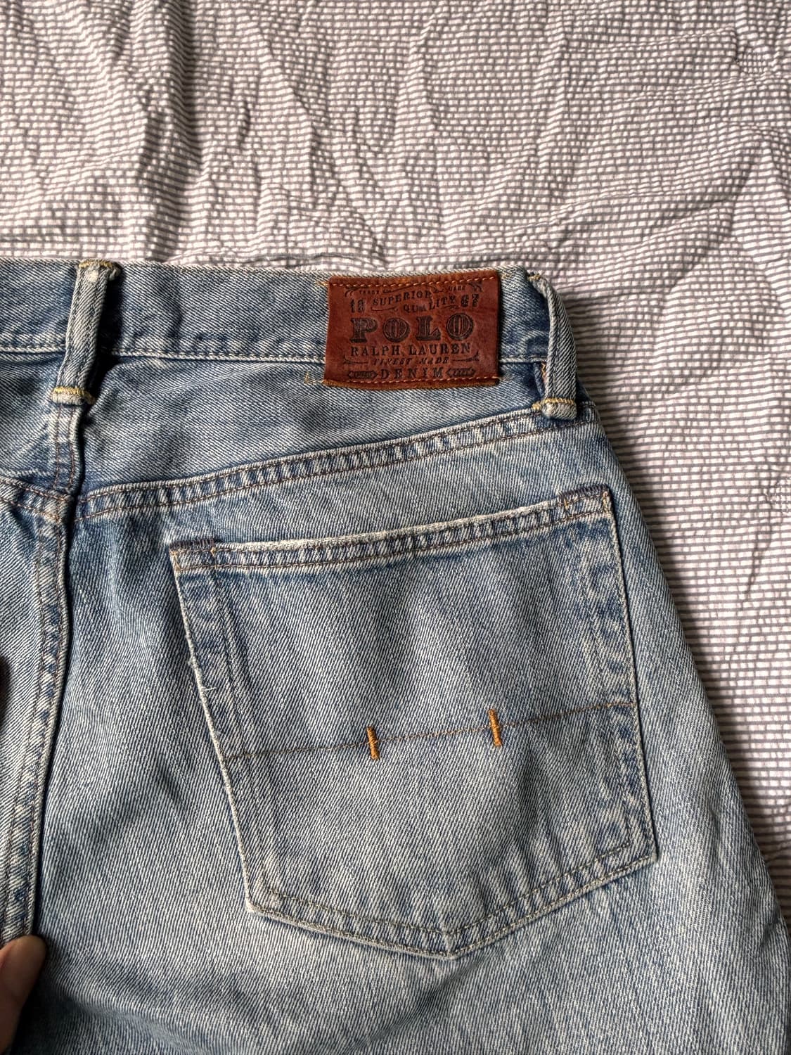 90sPolo RalphLauren 867 Vintage Denim 31 상품이미지9