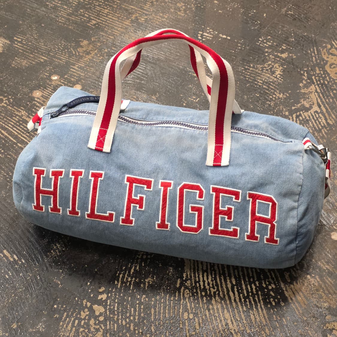 R) 타미힐피거 데님 더플백 보스턴백 상품이미지3
