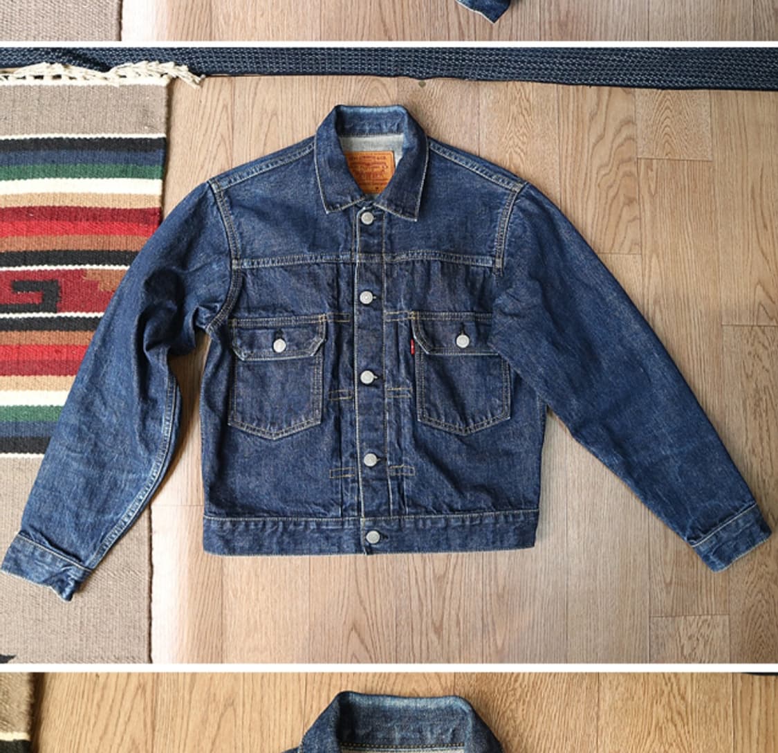 90s LVC 리바이스 71507XX 빅E 빈티지 셀비지 2세대 데님36 상품이미지2