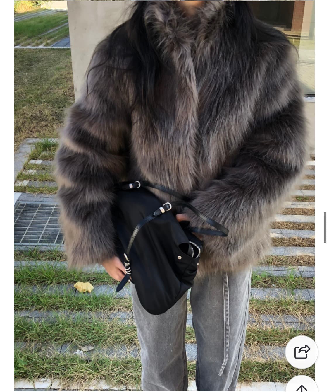 nandle 에이치 퍼 자켓 상품이미지8