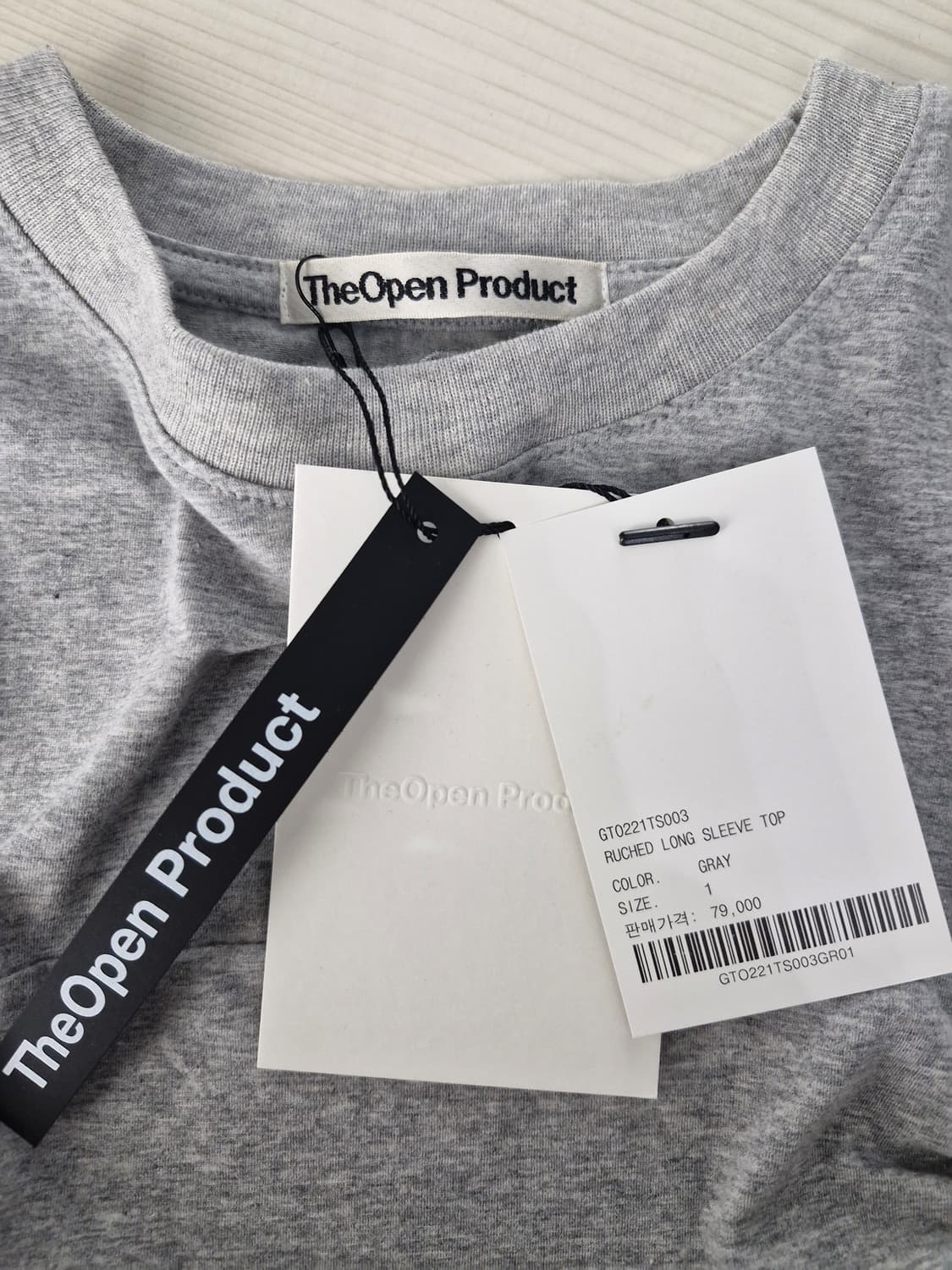 [새상품]TheOpenProduct 더오픈프로덕트 러치 롱슬리브 상품이미지5