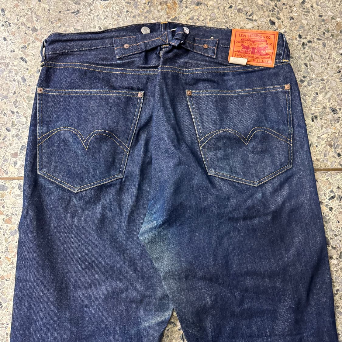 [35] Levis LVC 33501 501xx 셀비지 데님 팬츠 상품이미지4