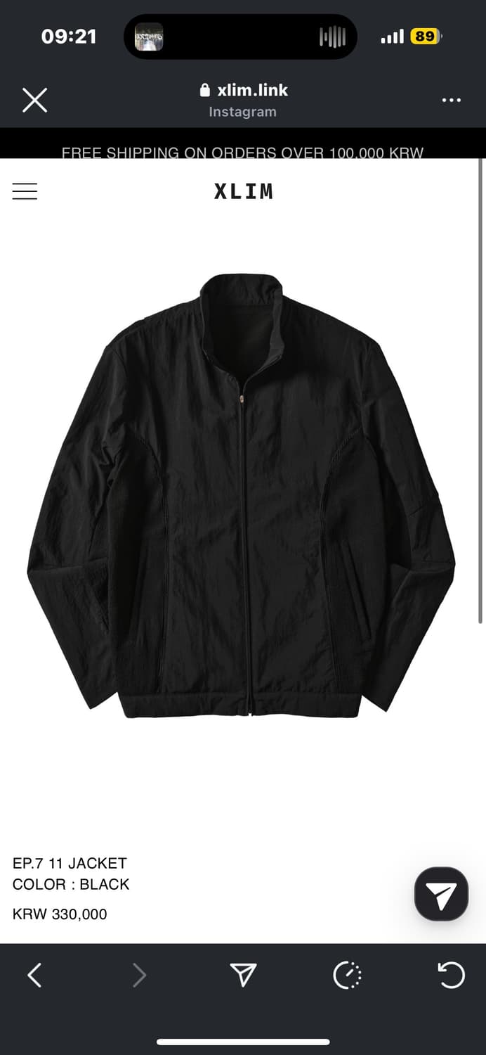 Xlim ep7 11 jacket L 상품이미지1