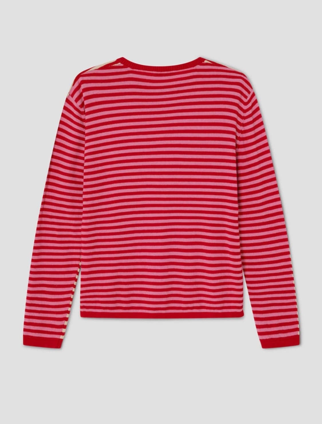 Gimaguas Diego Stripes Jumper, Pink-Red 상품이미지4