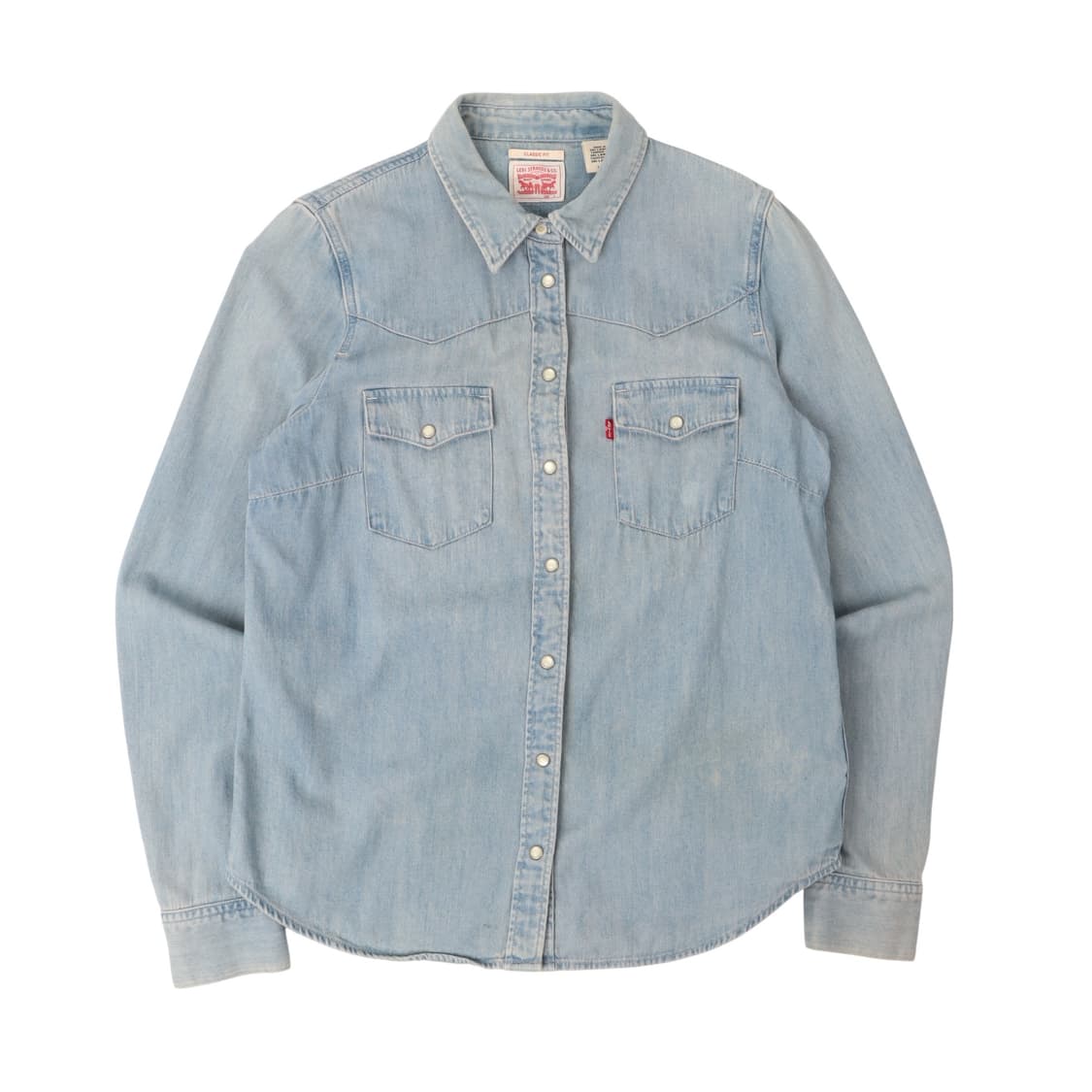 리바이스 포켓 웨스턴 데님셔츠 상품이미지1