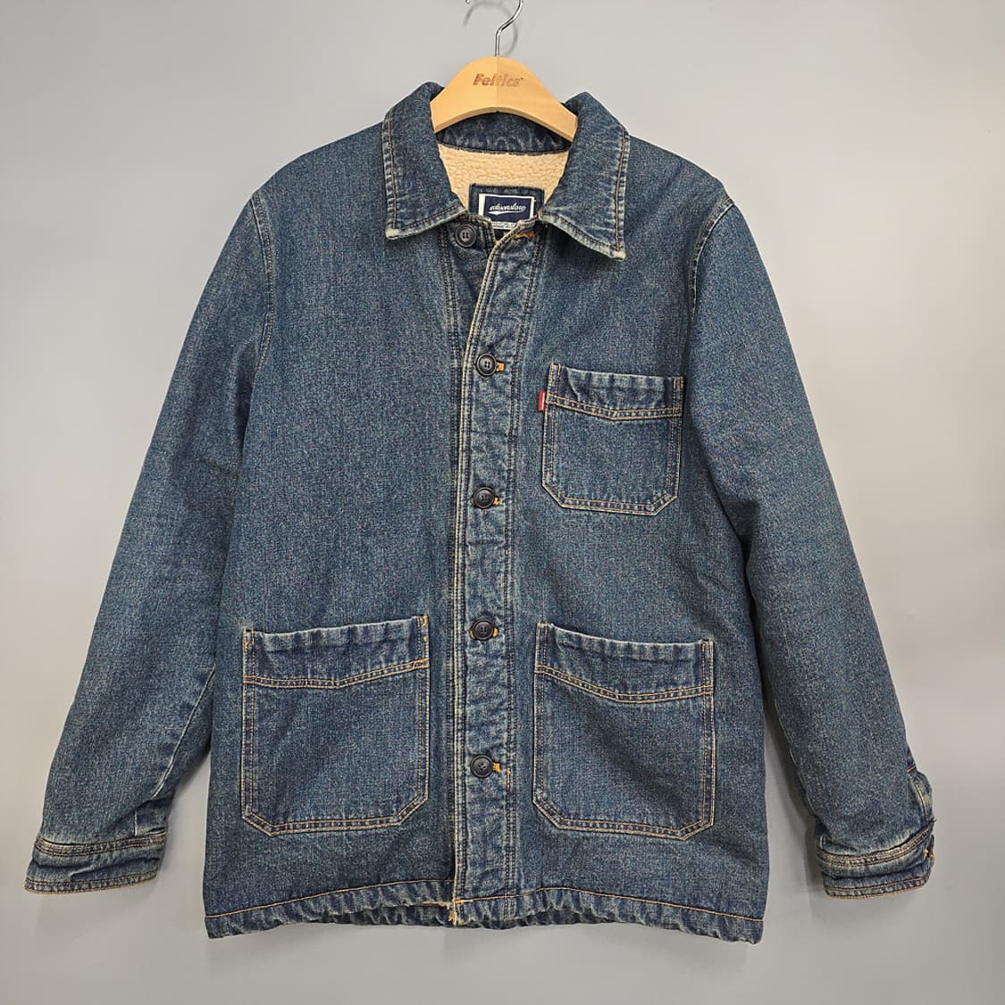 에디슨스토어(edisonstore) 셰르파 데님 자켓 M 상품이미지1