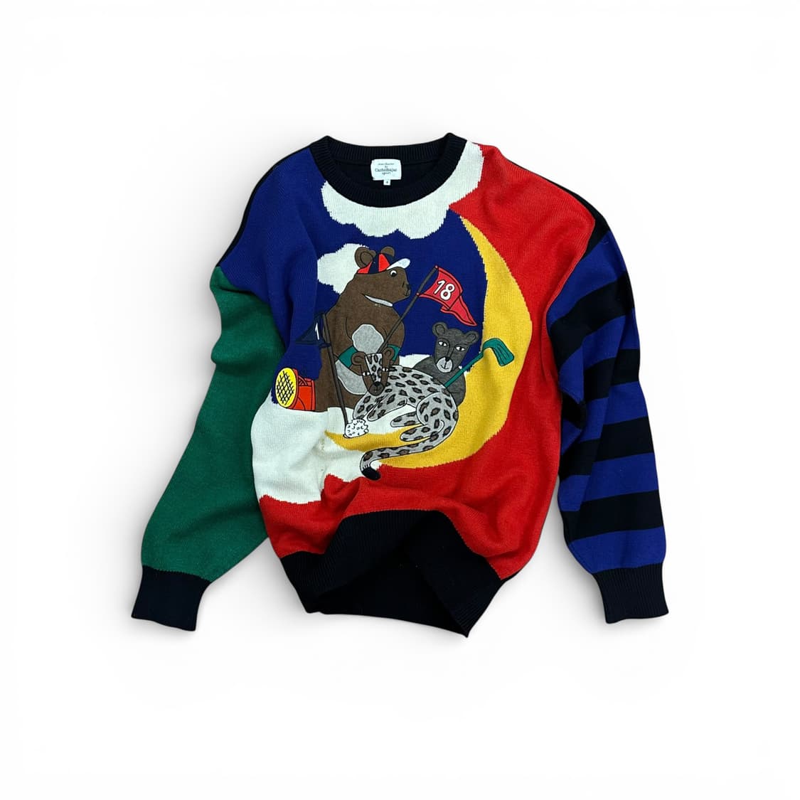 Castelbajac, Bear Embroidery Knit 상품이미지1