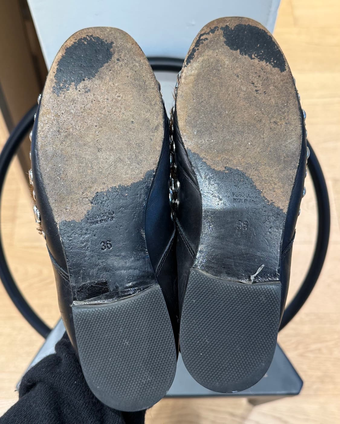 몽클레르 헤어온 레더 레이스 샌들 상품이미지8