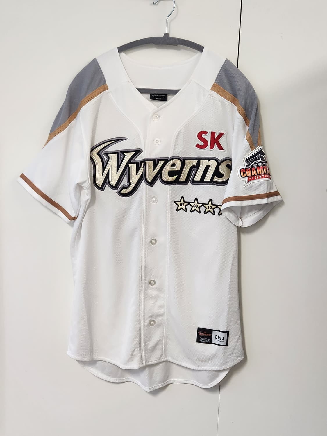 SK 와이번스 2018년 우승 유니폼 M  (95) 상품이미지1