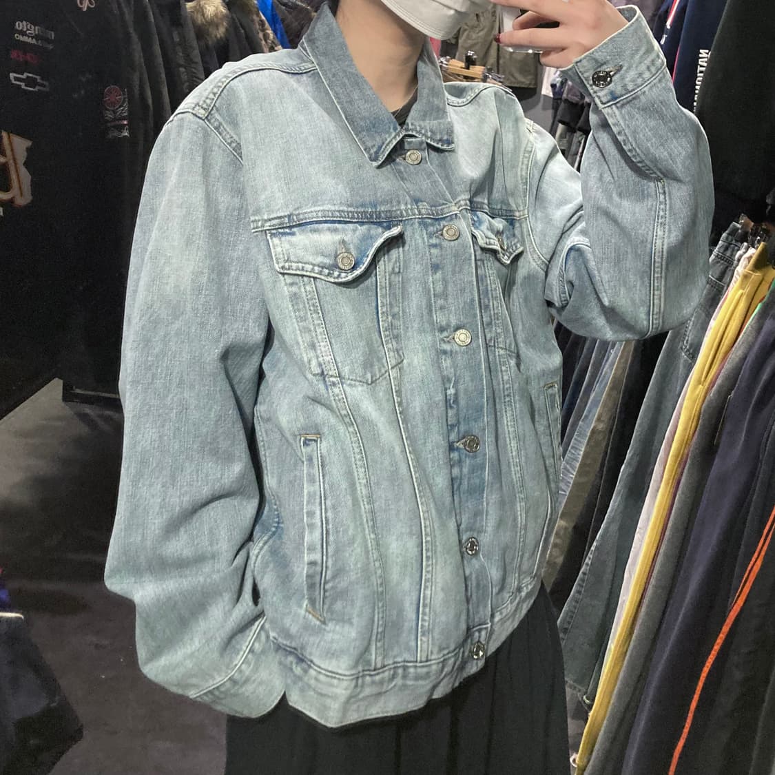 [IM]GAP 1969데님자켓 연청 상품이미지5