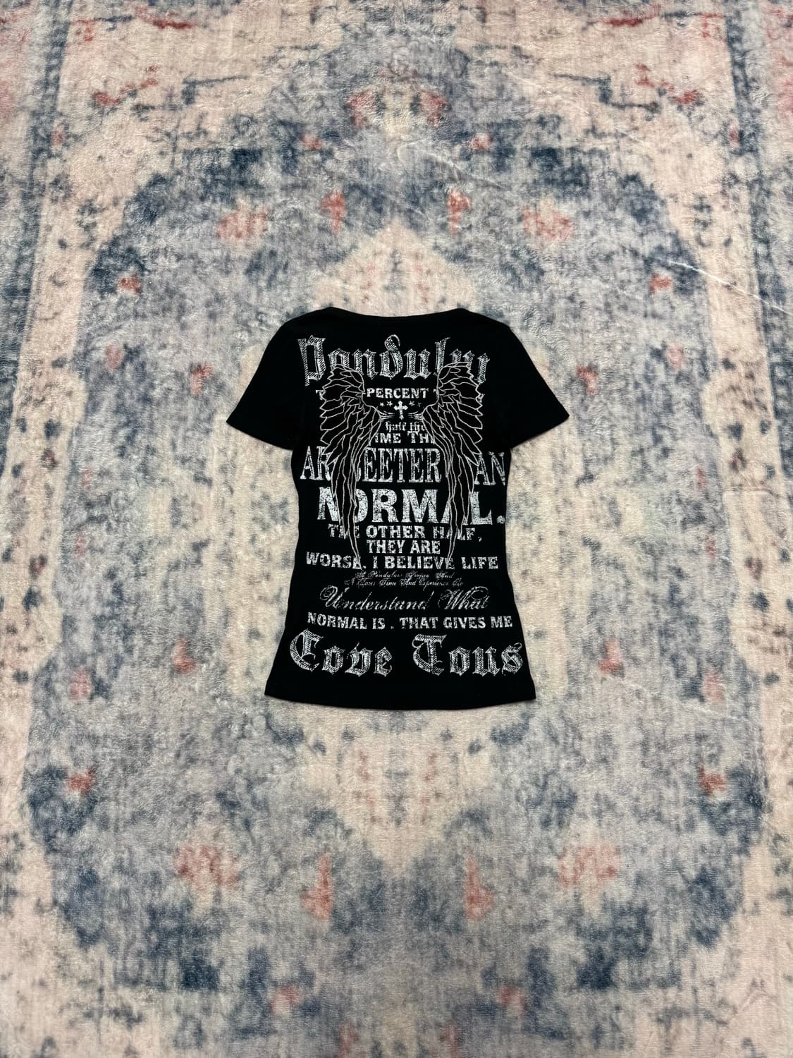 Mkr 00s rare wings printing top 상품이미지2