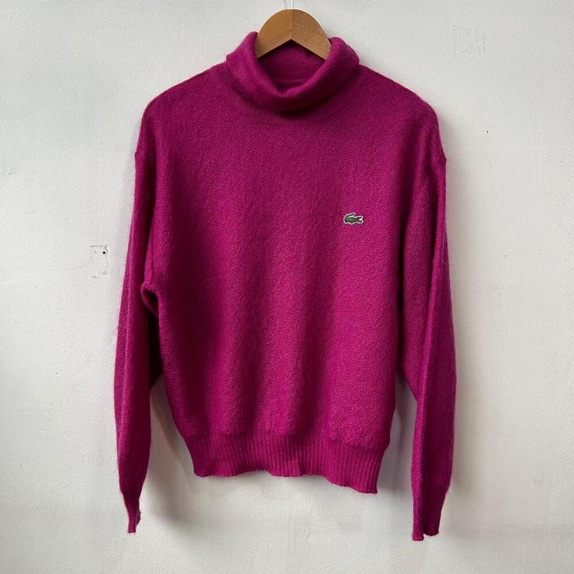 9866 - 라코스테 핑크 터틀넥 니트 상품이미지4