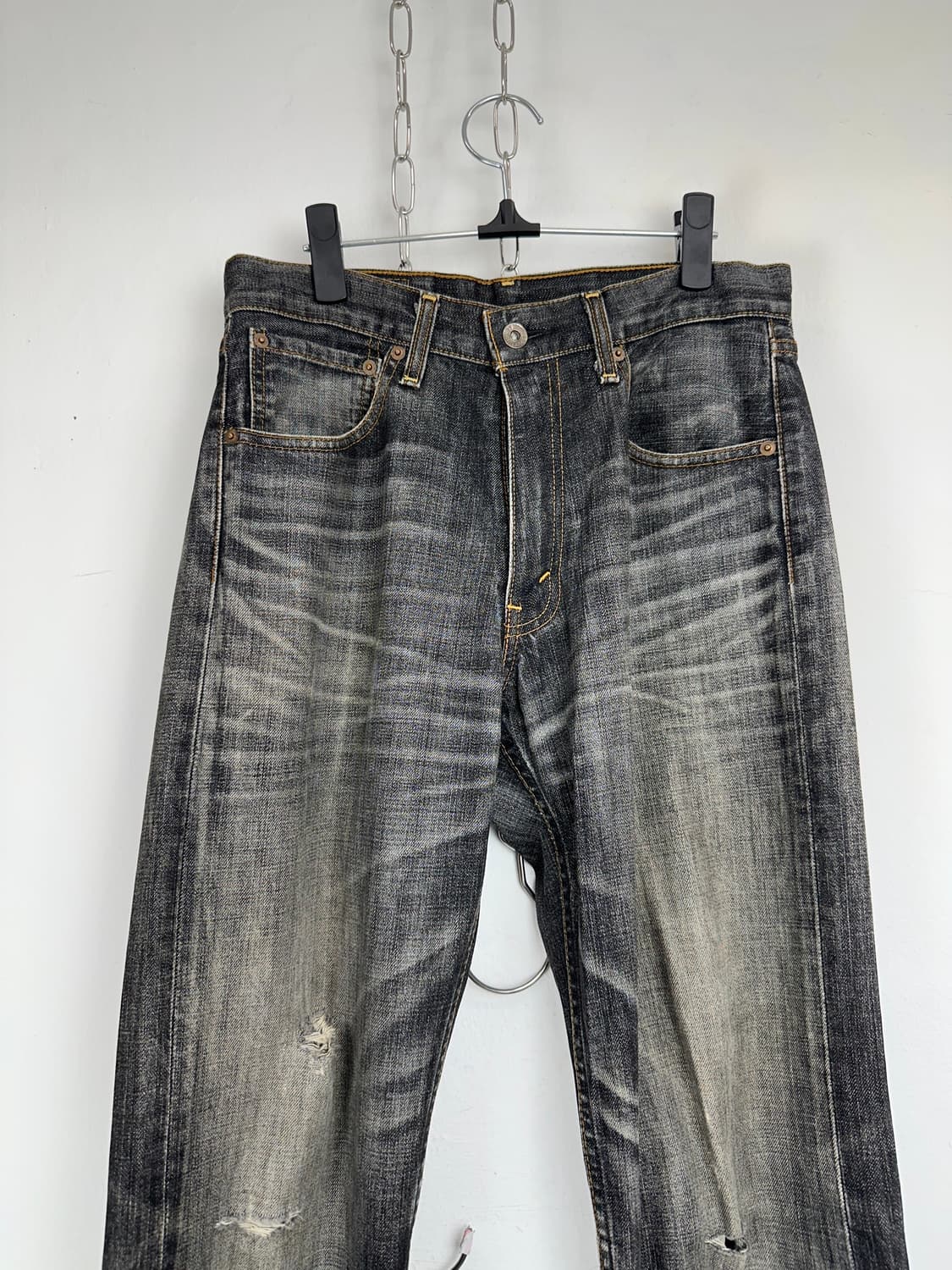 2000s Levi’s Japan 503 Distressed Bootcu 상품이미지5