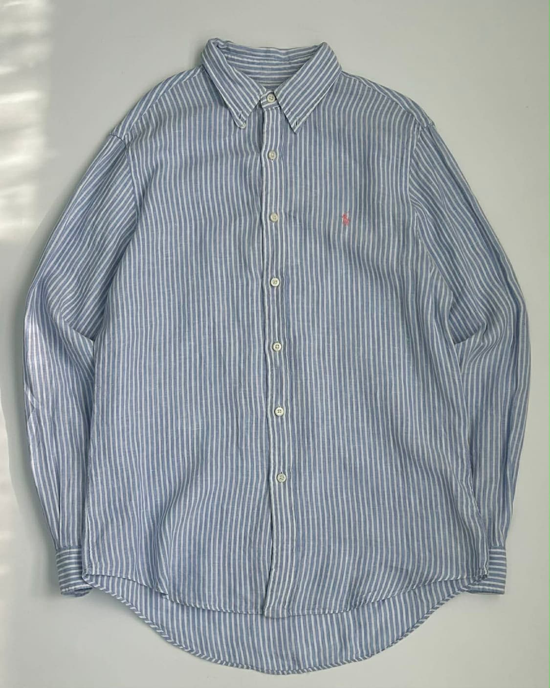 [M] 폴로 랄프로렌 스트라이프 린넨 셔츠 상품이미지1