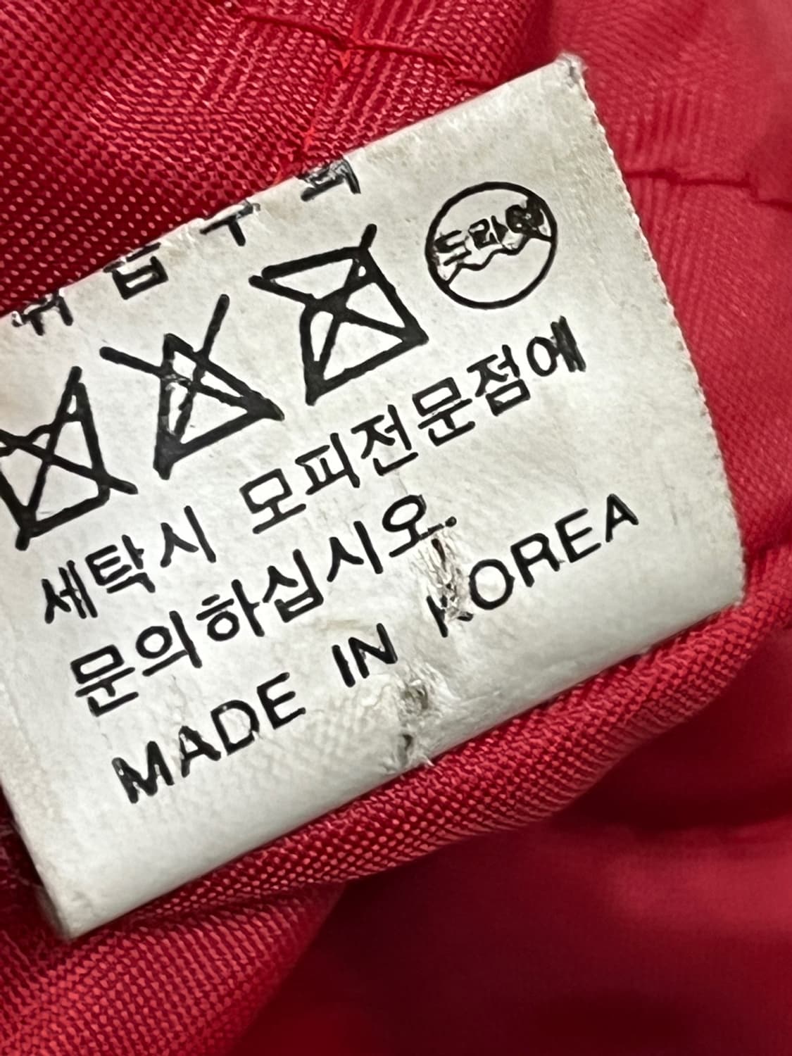 빈티지 디스트레스드 싱글 라이더 레더 자켓 상품이미지10