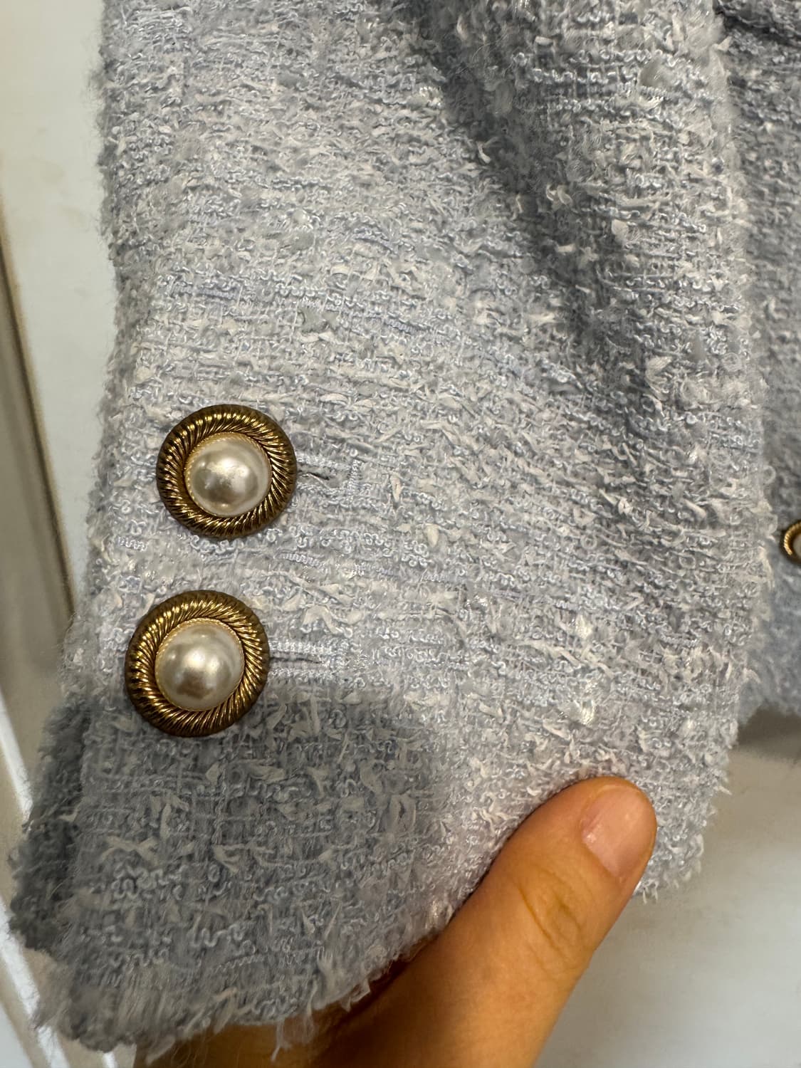 아뜰리에 드 쎄모먼 아리아 트위드 자켓 상품이미지5