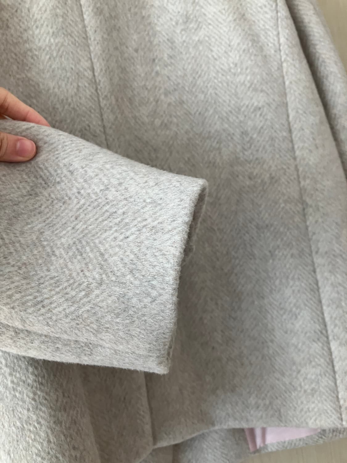 오이니 무드 울자켓 베이지 상품이미지8