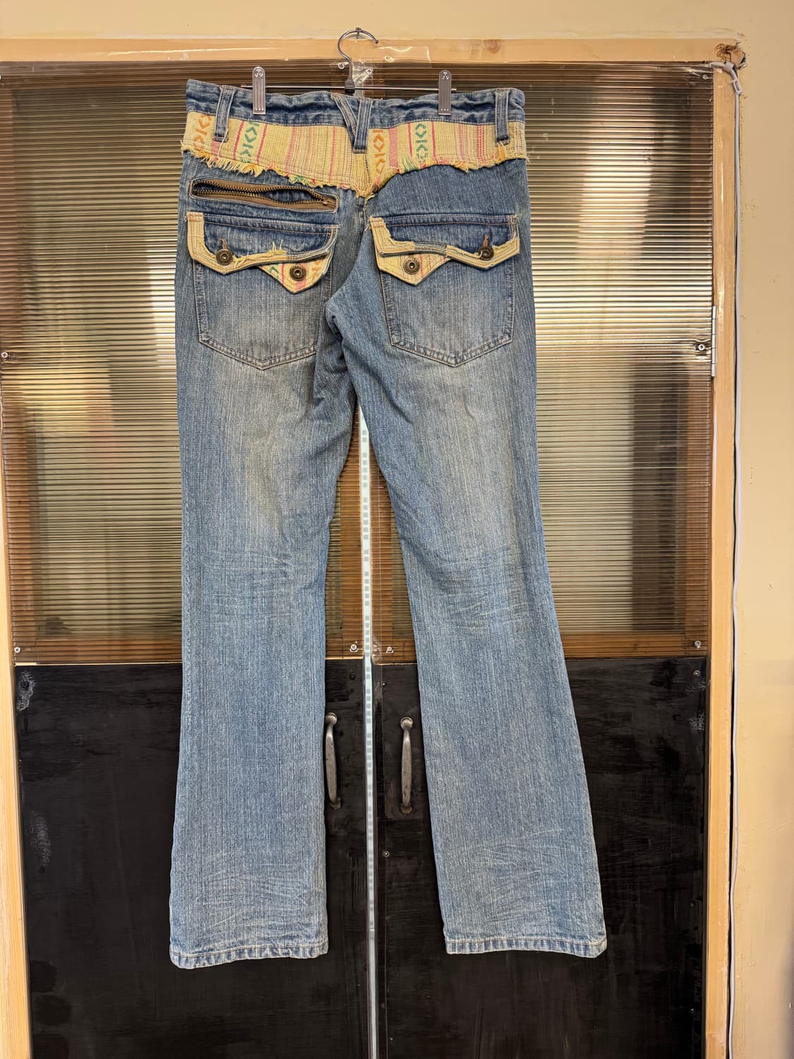 layerd ethnic denim 상품이미지1