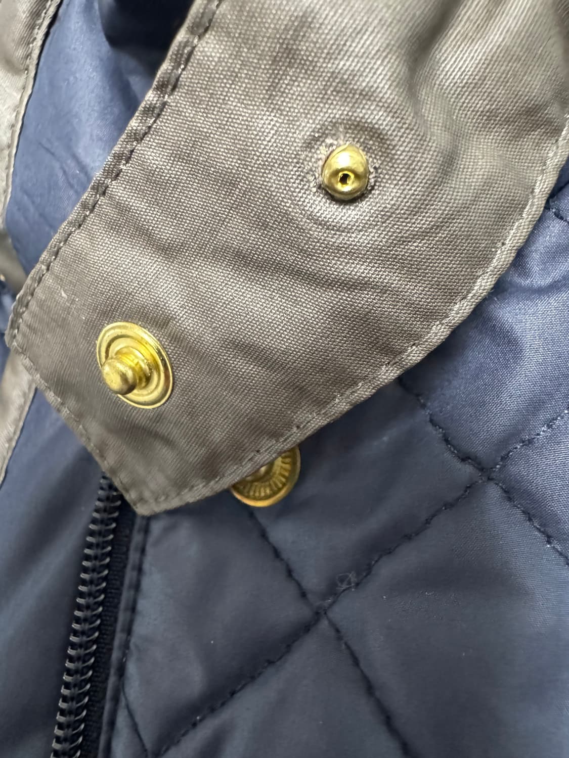 마이클 코어스 퀄팅 자켓 네이비 XS 상품이미지8