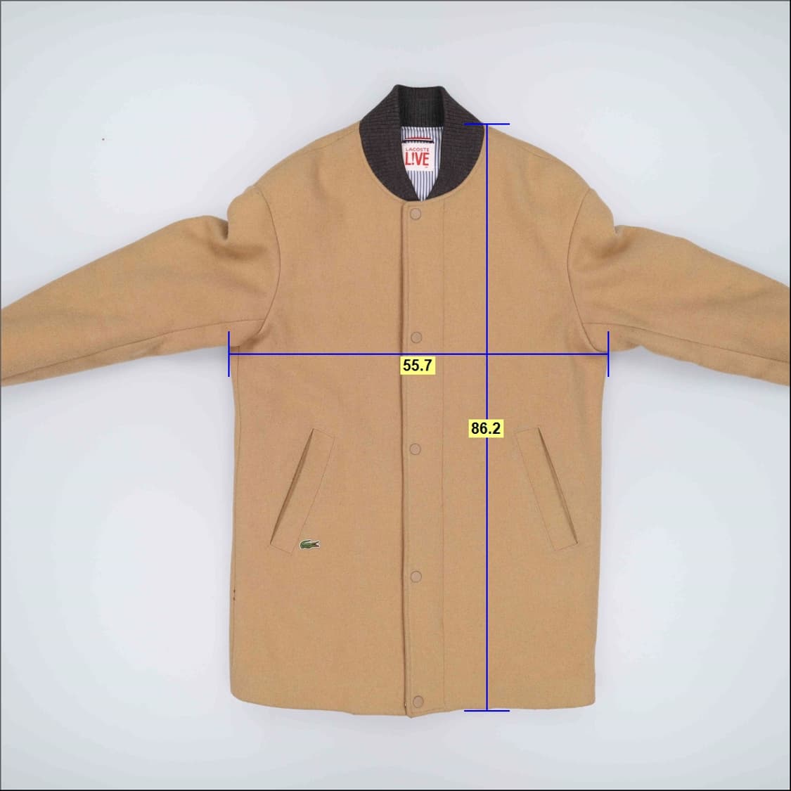 [48] 라코스테 울 코트 자켓 0108H1 상품이미지5