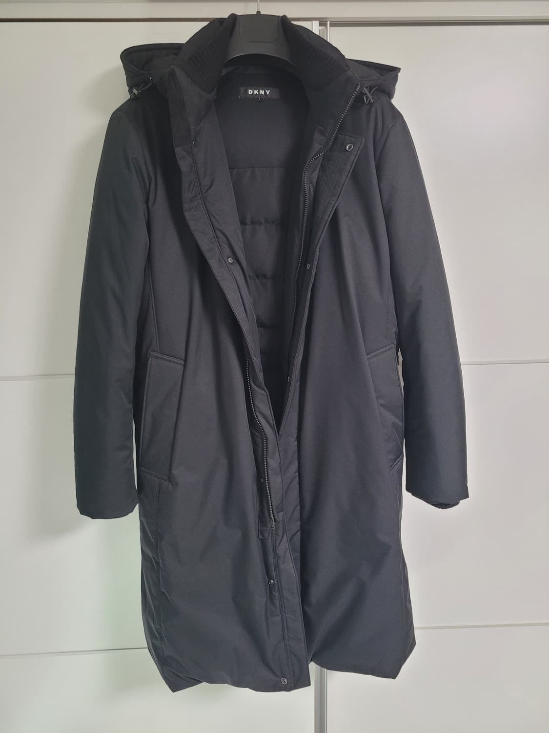 DKNY 구스다운 롱패딩코트 상품이미지2