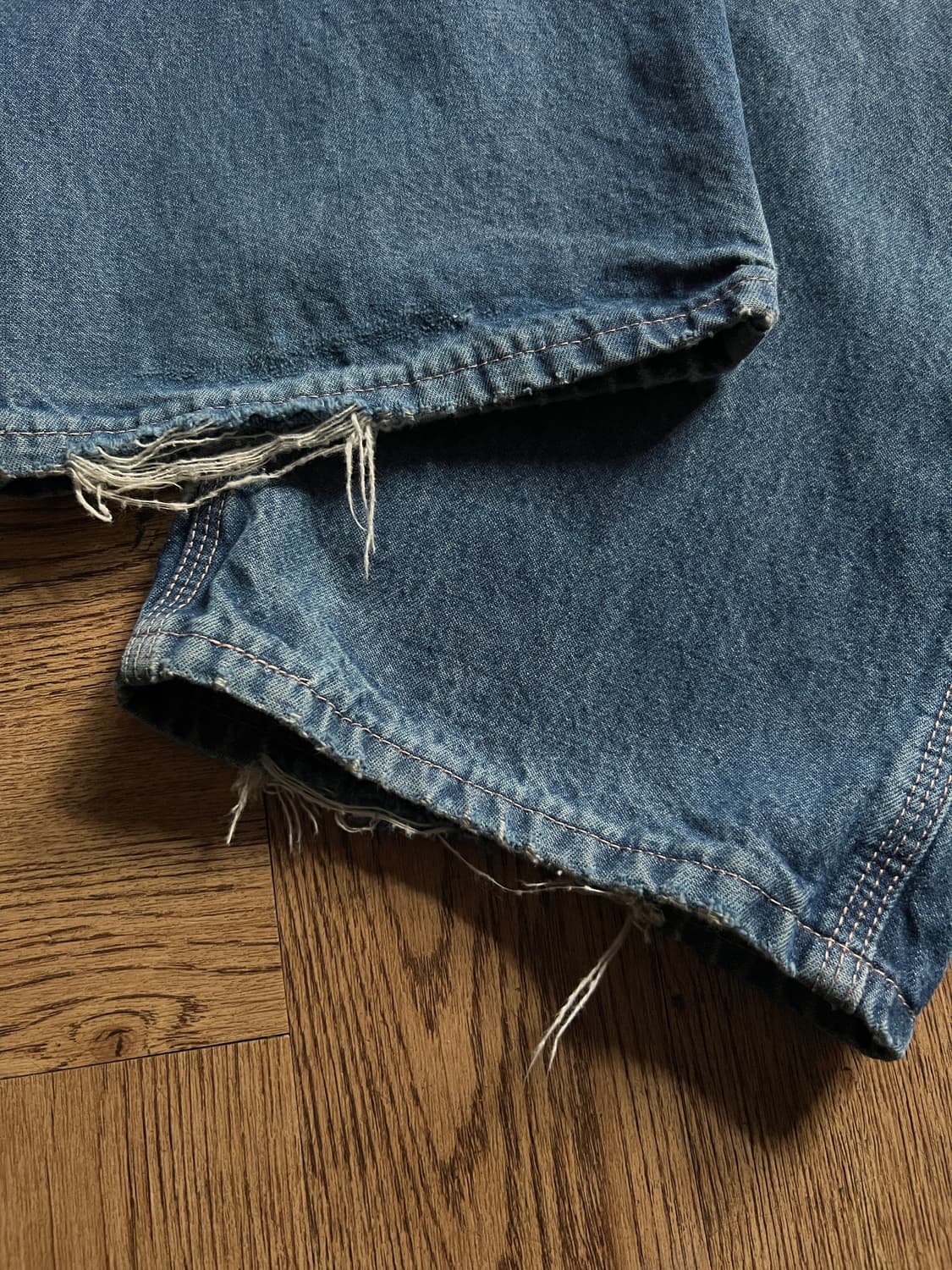 [36]칼하트FR USA 빈티지 워싱 싱글니 카펜터 워크 데님 팬츠 상품이미지5