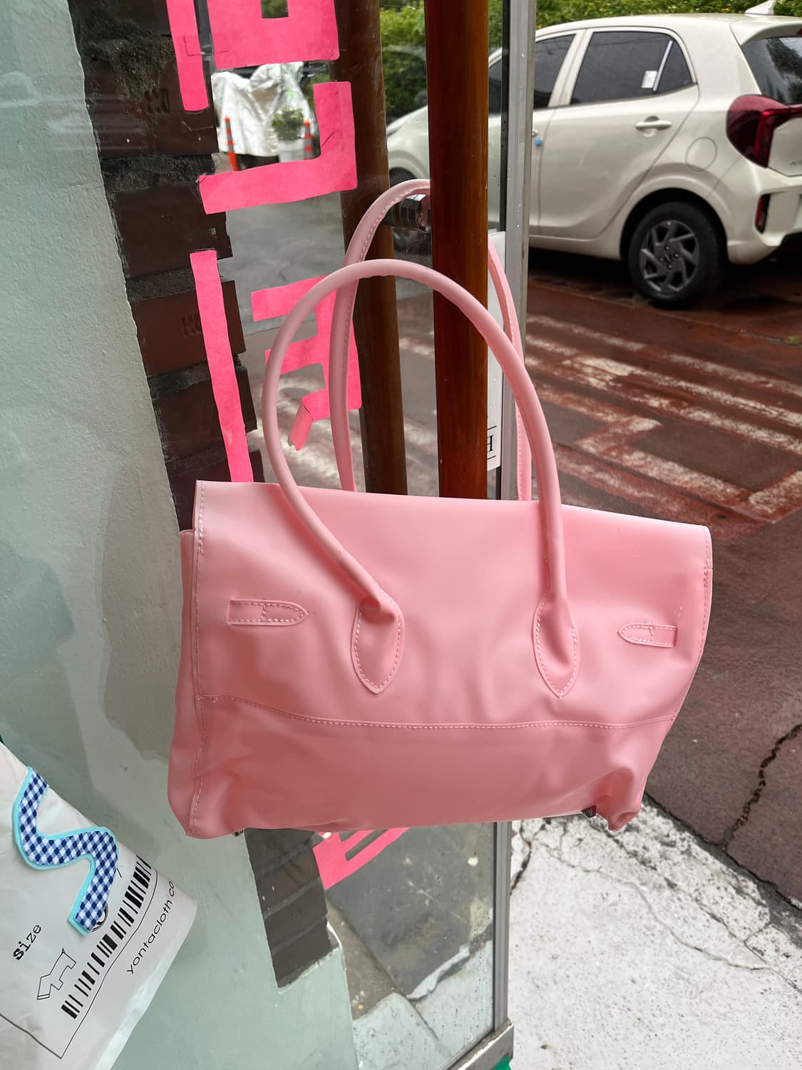 딸기우유색 젤리버킨 🍓 상품이미지5