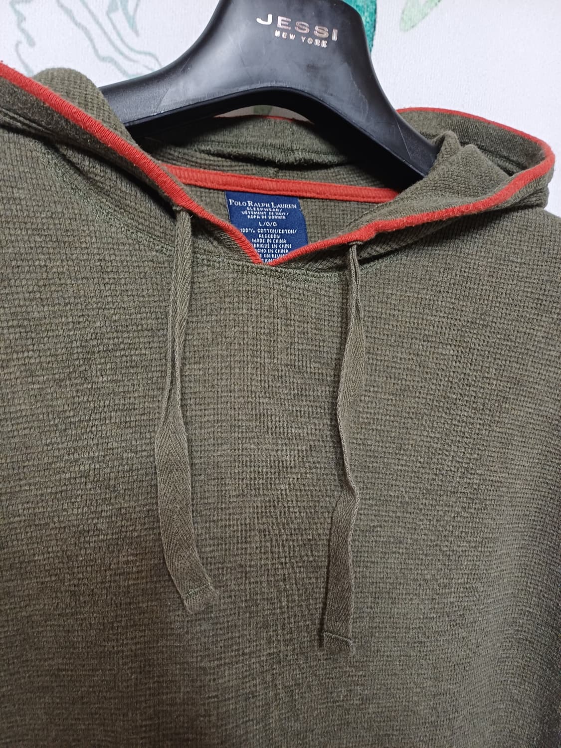 L)폴로 와플 니트 후드티  상품이미지6