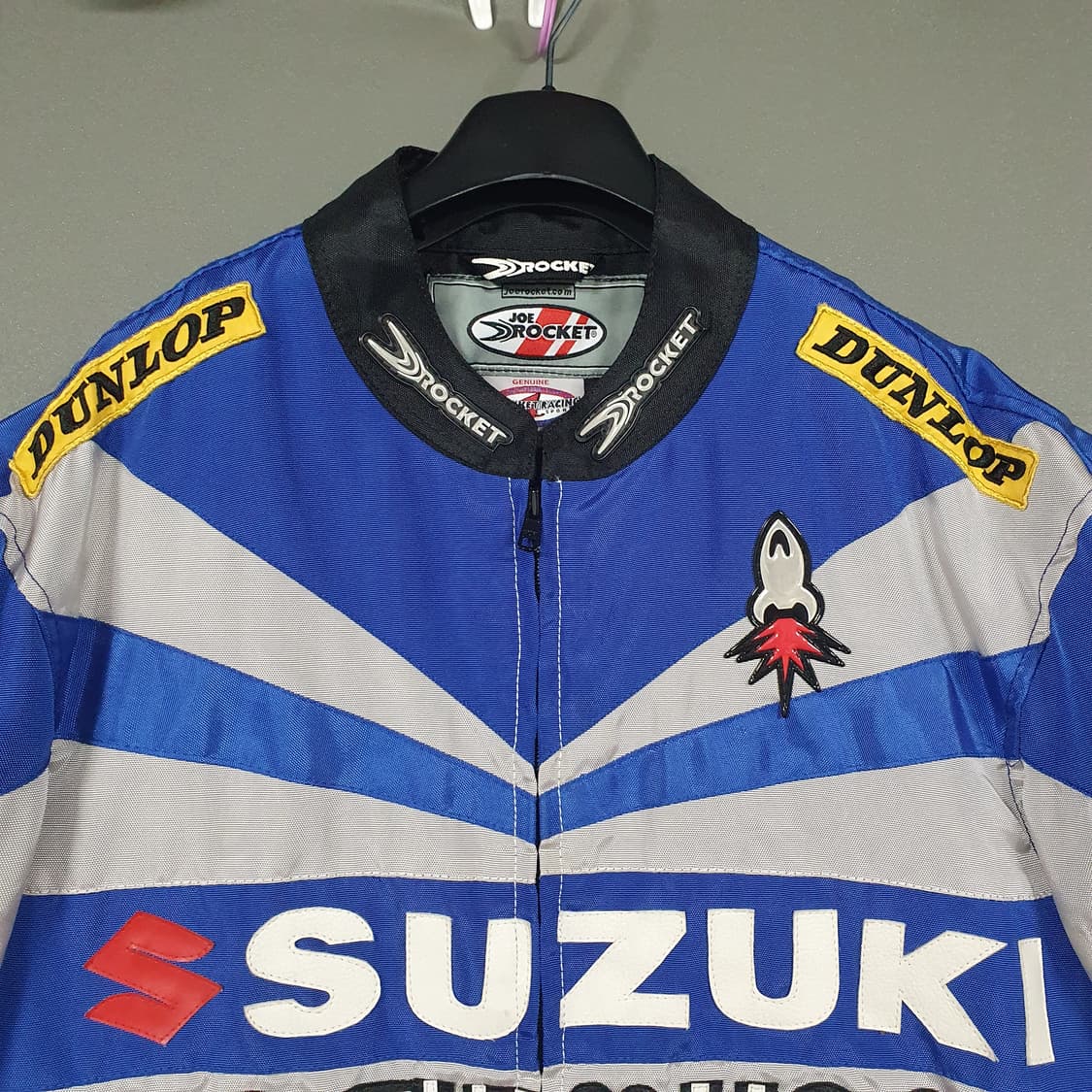 XL) 조 로켓 스즈키 요시무라 GSX-R 바이크 레이싱 자켓 내피 포함 상품이미지3