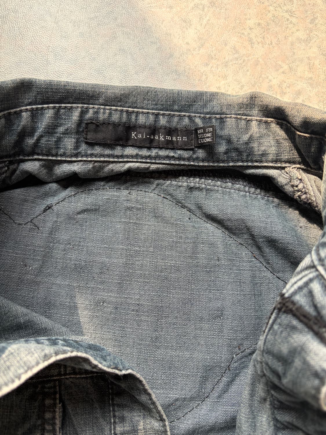 카이아크만 커스텀 데님 점프수트 상품이미지7