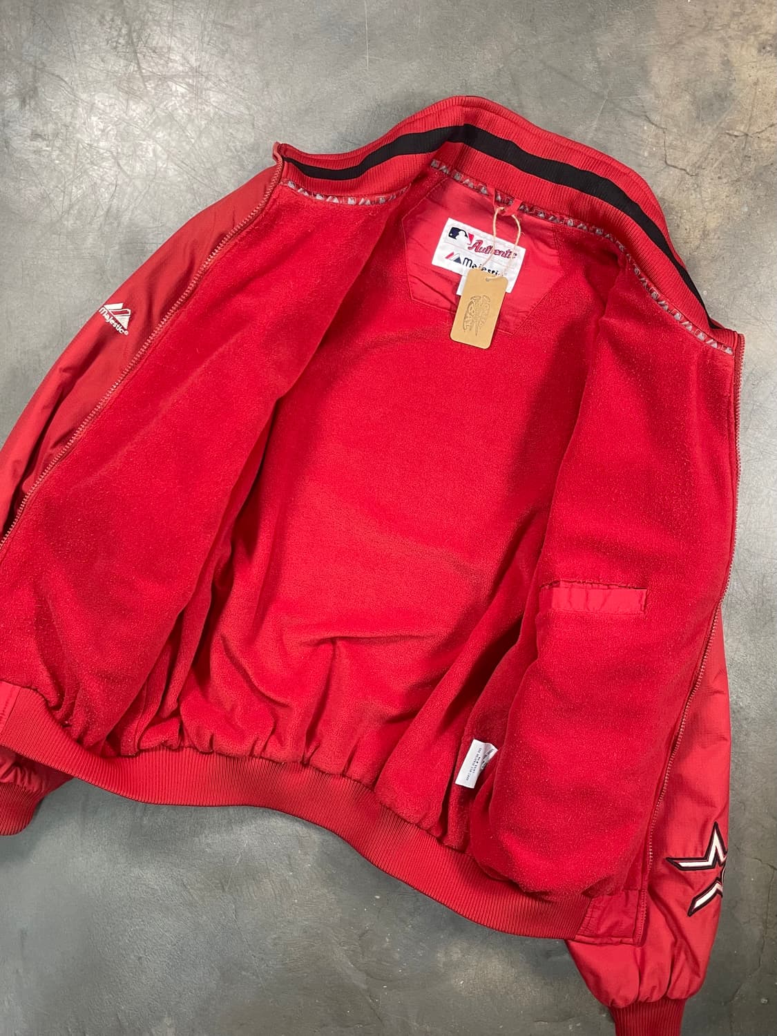 마제스틱 휴스턴 아스트로스 베이스볼 자켓 상품이미지5