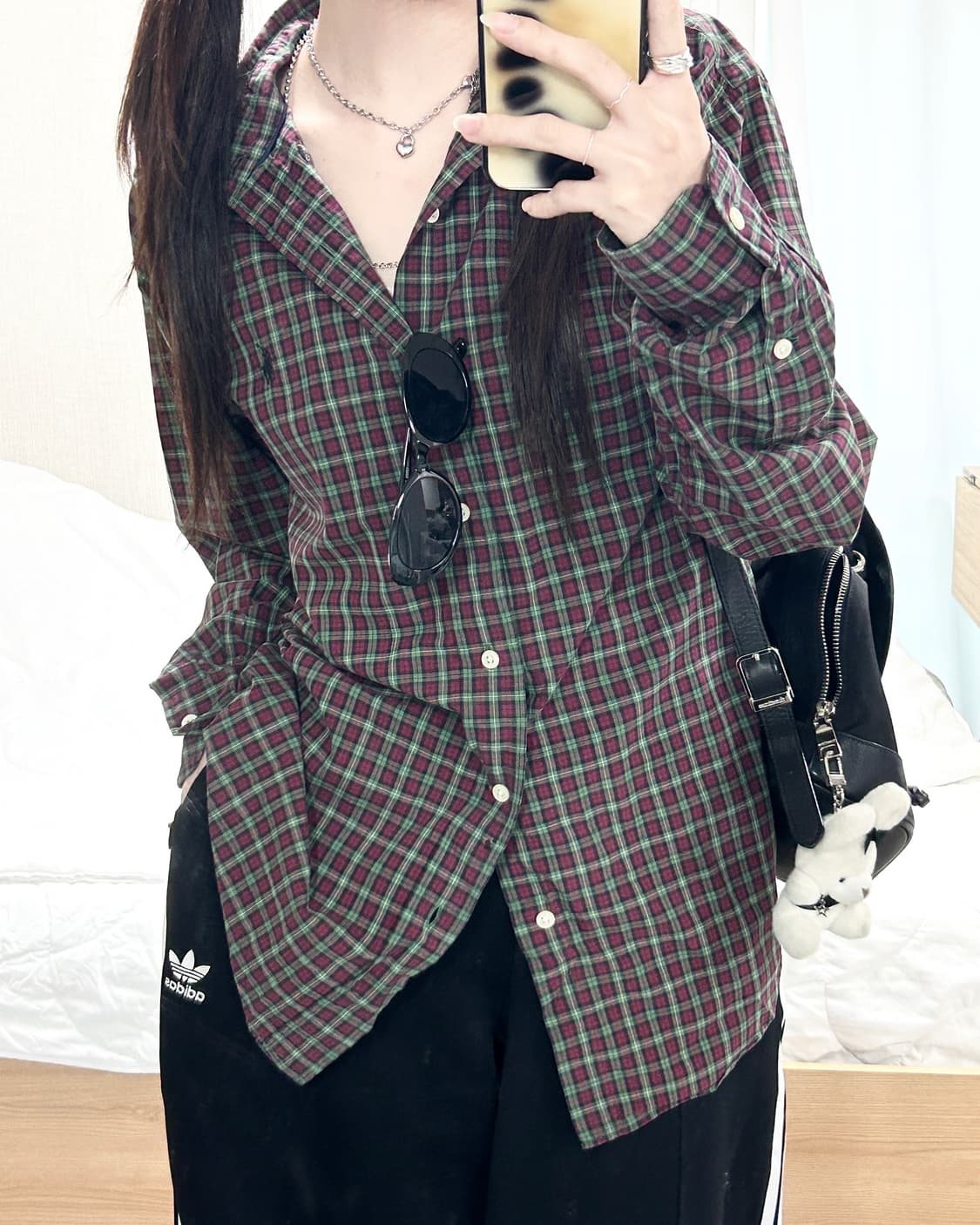 폴로 블랙포니 체크 셔츠 상품이미지4